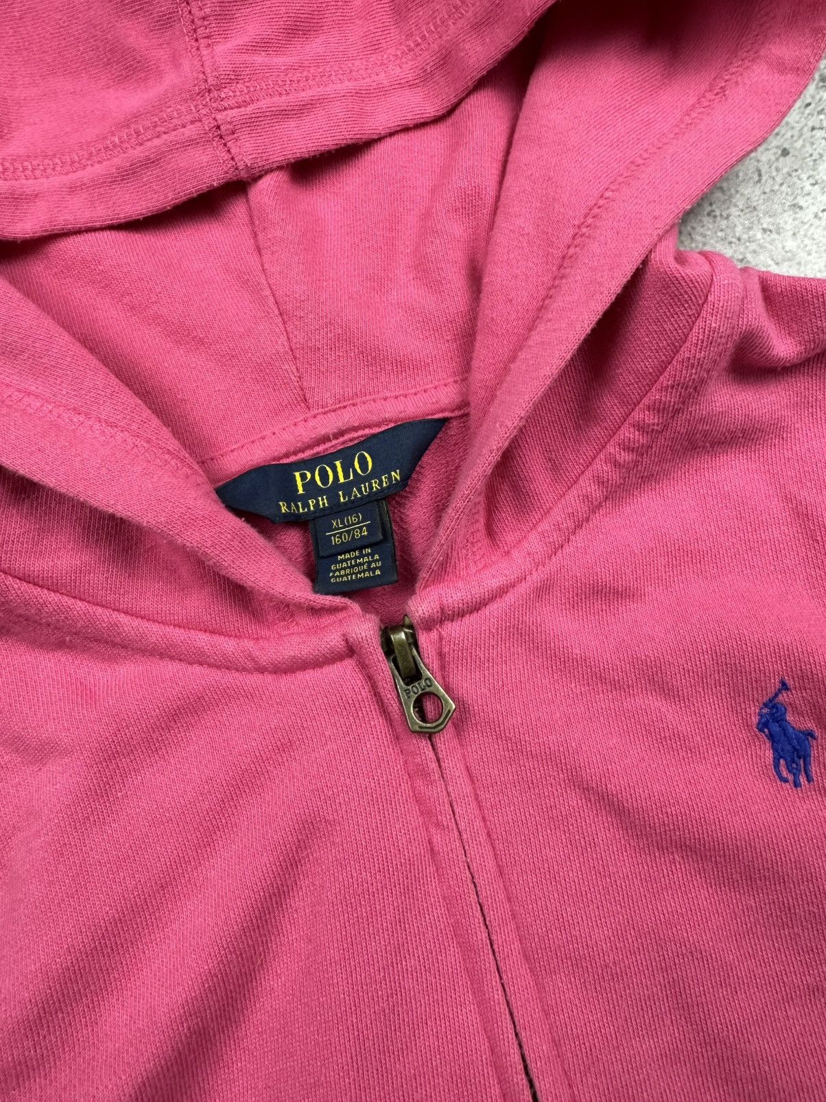 Polo Ralph Lauren VINTAGE POLO RALPH LAUREN PINK ZIP HOODIE LGB STYLE JAPANESE Size US S / EU 44-46 / 1 - 4 Thumbnail