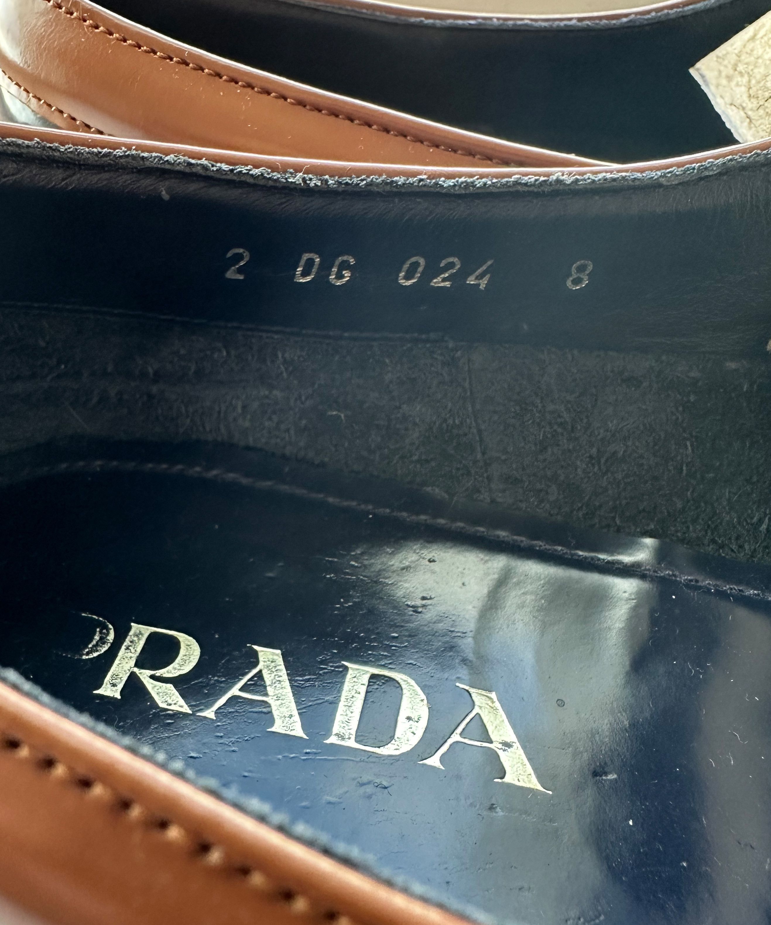 Prada PRADA Shoes Two Toned Square Toe Loafers Blue Sneakers Size US 8.5 / EU 41-42 - 6 Thumbnail