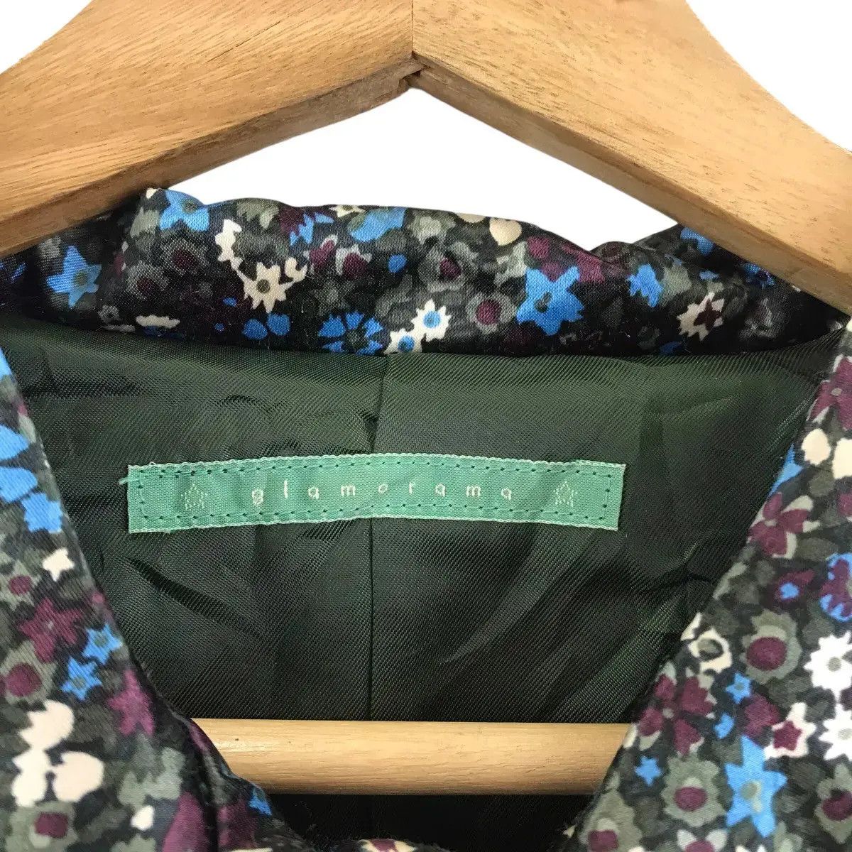 Vintage GLAMORAMA Japanese Brand Floral Overprint Button Up Parka Size S / US 4 / IT 40 - 6 Thumbnail