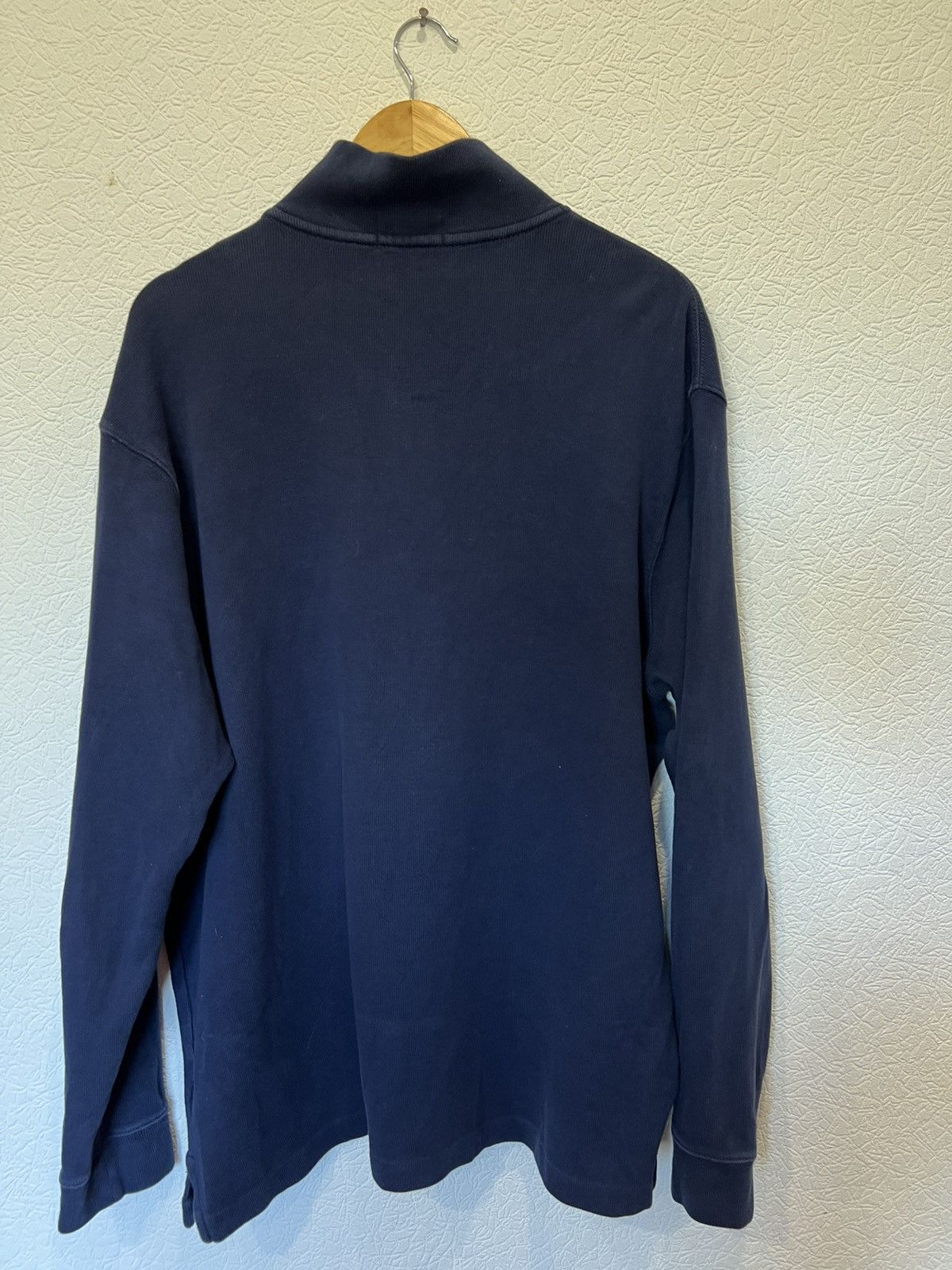 Polo Ralph Lauren Polo Ralph Lauren Blue Sweater Classic 1/4 Zip Mens Size US XL / EU 56 / 4 - 6 Thumbnail