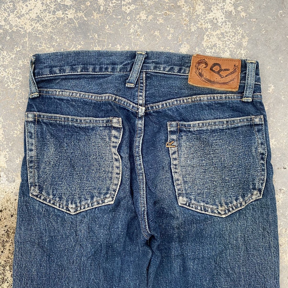 45rpm × If Six Was Nine × Japanese Brand vintage 45rpm faded denim jeans Size US 28 / EU 44 - 11 Thumbnail