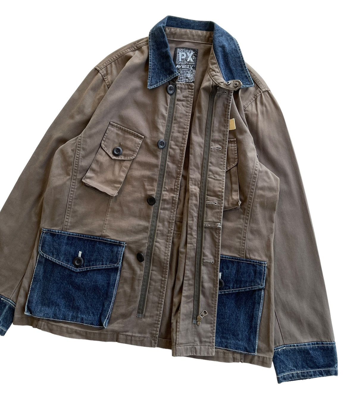 Avirex Avirex Multipocket Tactical Chore Jacket Size US XL / EU 56 / 4 - 6 Thumbnail