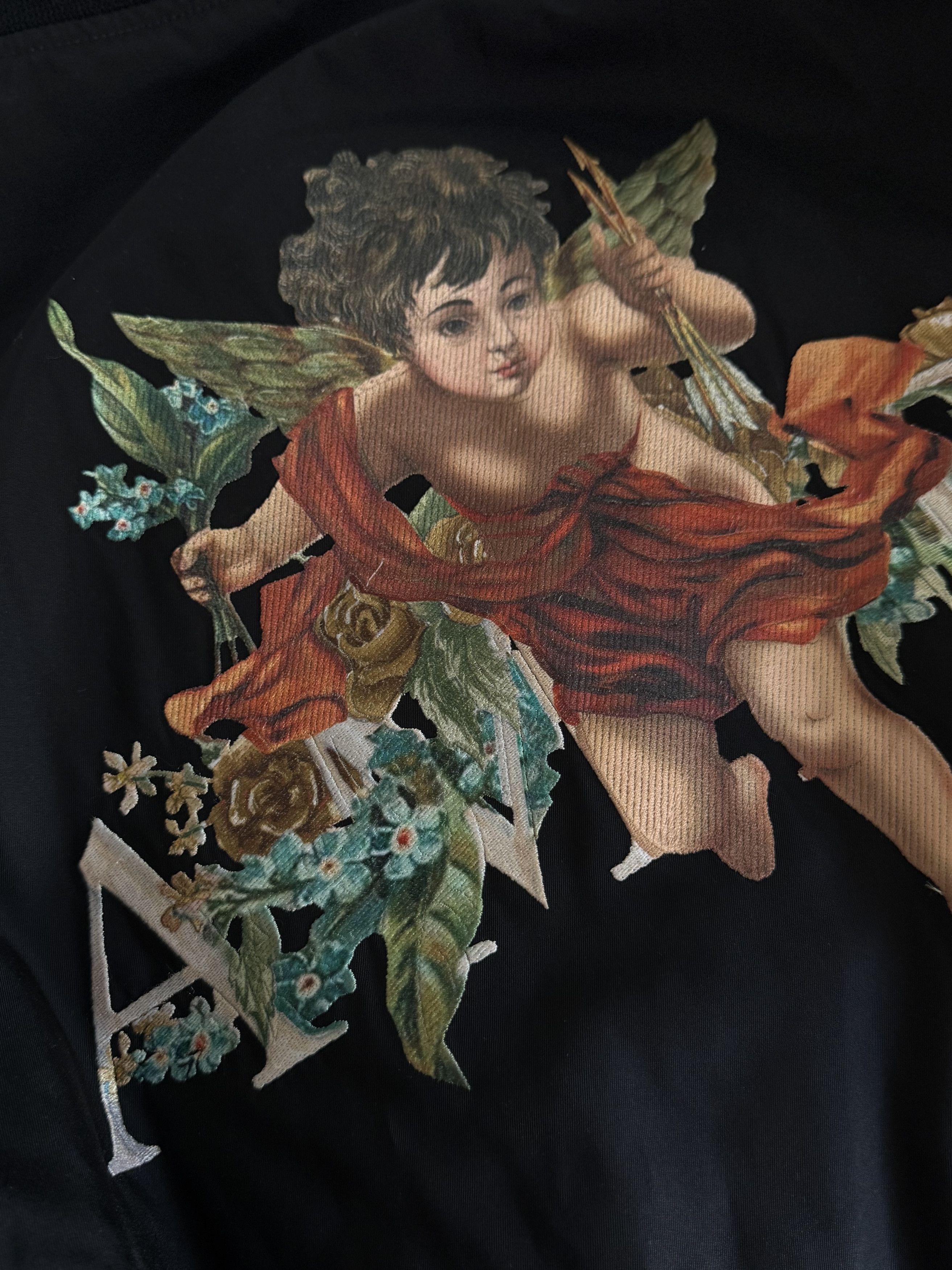 Amiri Amiri Cherub/Angel Silk Bomber Jacket | Size 48 | New Size US M / EU 48-50 / 2 - 16 Thumbnail