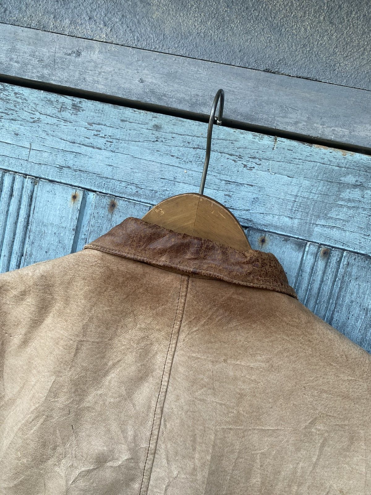 Yohji Yamamoto Vintage!!!Jacket Leather Y’s Yohji Yamamoto Size US L / EU 52-54 / 3 - 9 Thumbnail