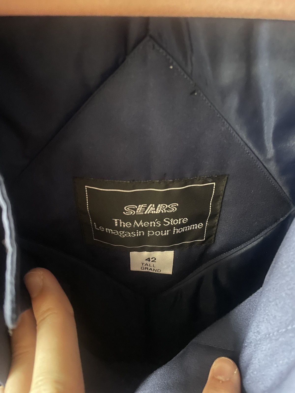 Sears Vintage Sears Blue trench coat Size US L / EU 52-54 / 3 - 2 Thumbnail