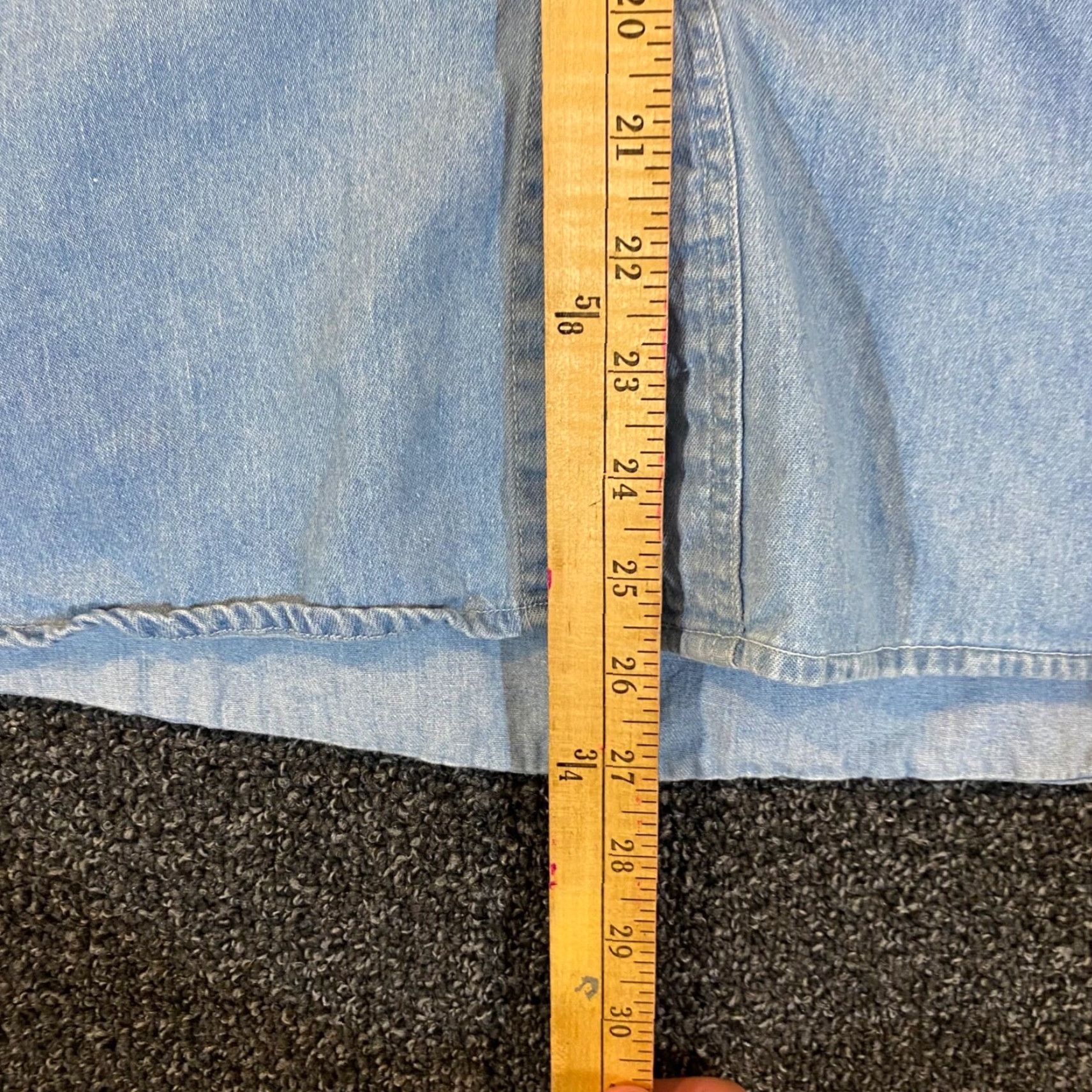 Vintage Most Wanted Earth by Humans Shirt Mens Medium Blue Button-Down Western Long Size US M / EU 48-50 / 2 - 7 Thumbnail