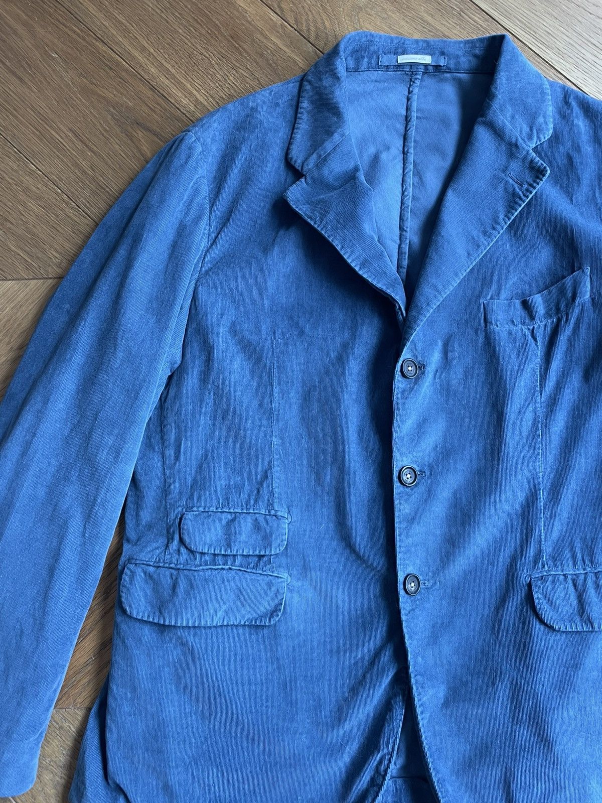 Massimo Alba Massimo Alba CATCH2 baby courdouy jacket in blue Size US L / EU 52-54 / 3 - 2 Thumbnail