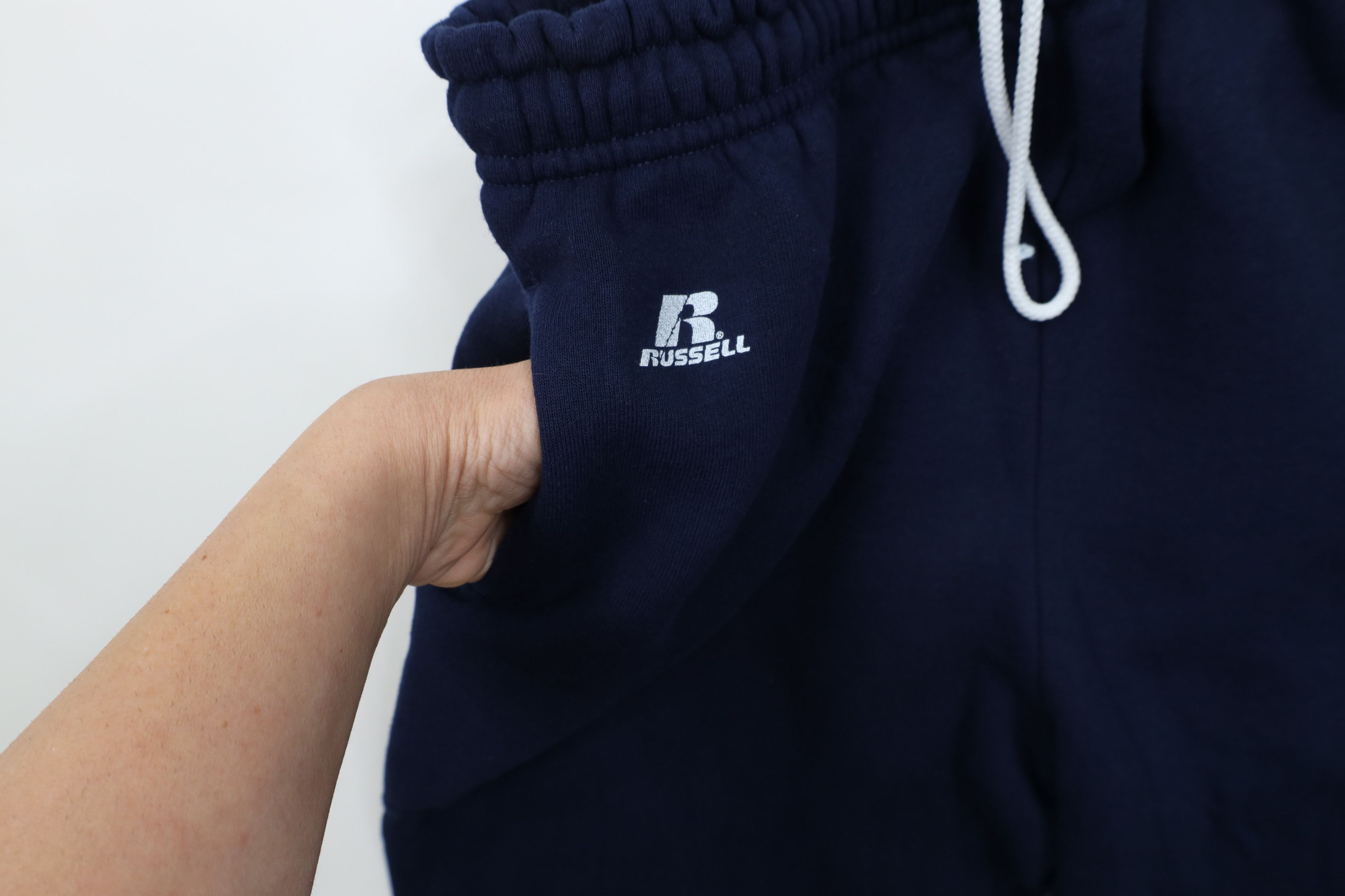 Russell Athletic Vintage Russell Athletic Heavyweight Sweatpants Joggers Blue Size US 34 / EU 50 - 9 Thumbnail