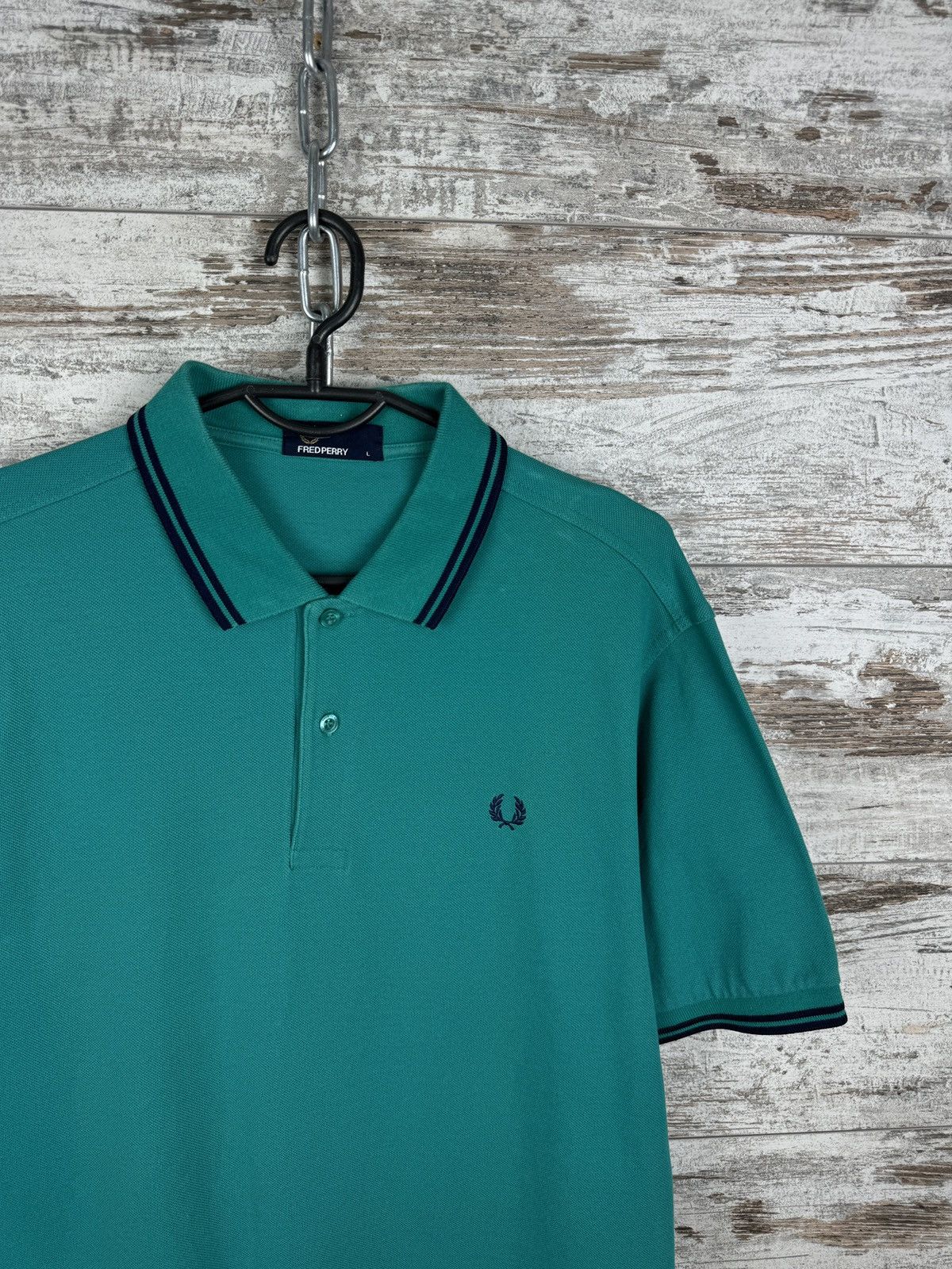 Fred Perry × Vintage Mens Vintage Fred Perry Polos T-shirt polos tee Size US L / EU 52-54 / 3 - 2 Thumbnail