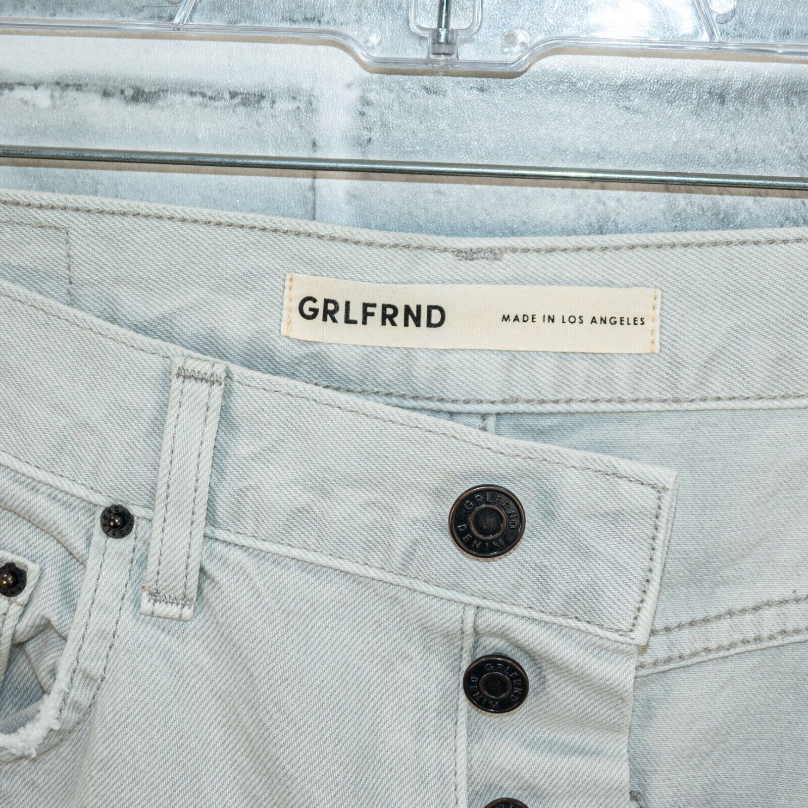 GRLFRND GRLFRND Bella Low Rise Boyfriend Denim Jeans ripped mojave Size 27" / US 4 / IT 40 - 3 Thumbnail