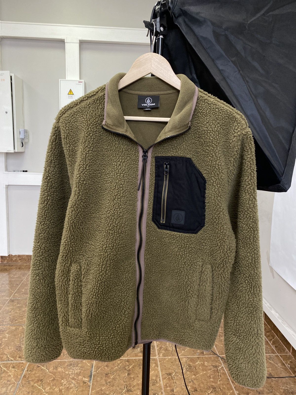 Volcom 🇺🇸 Y2K Volcom Skateboarding Zip Fleece Hoodie Rare Retro Size US M / EU 48-50 / 2 - 1 Thumbnail