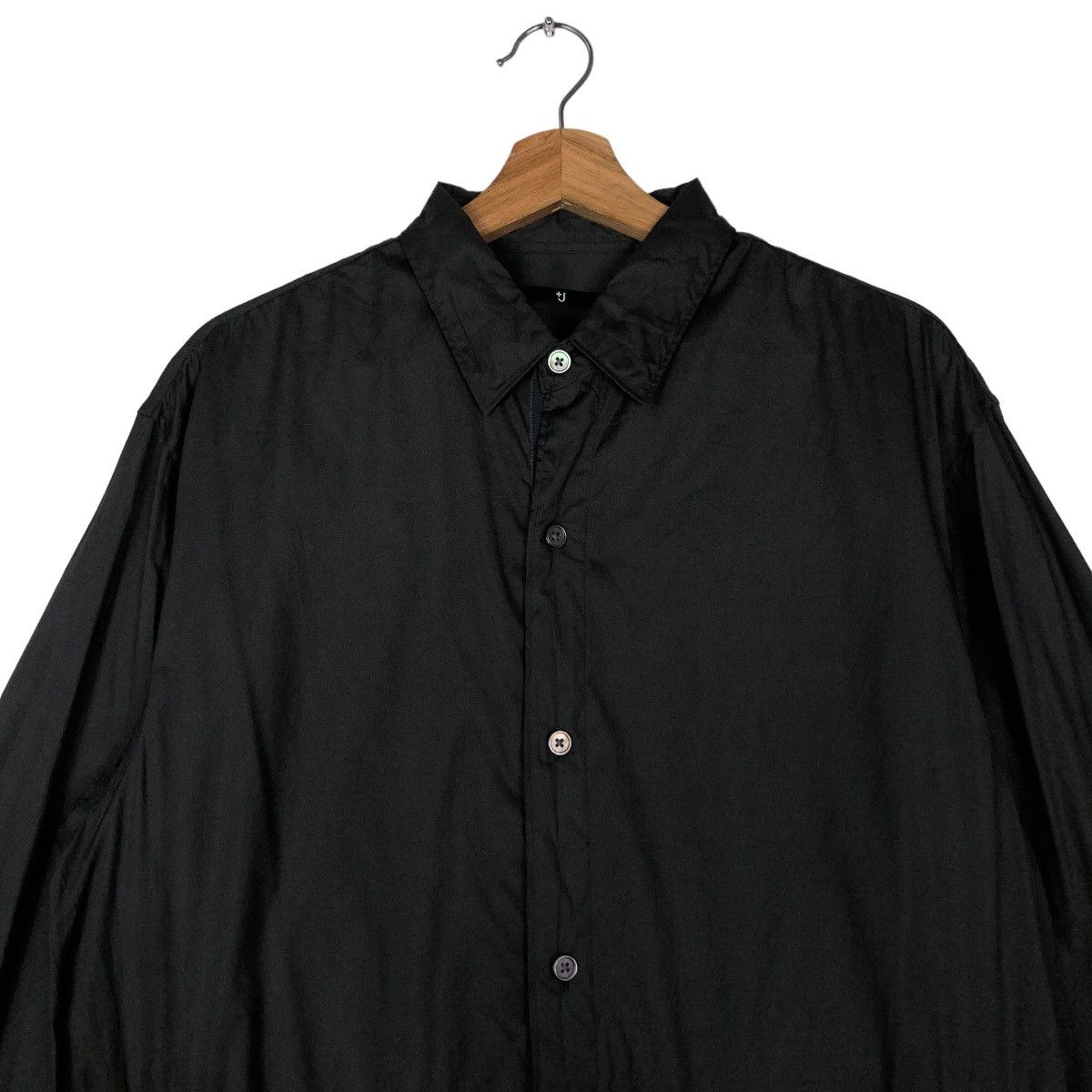 Jil Sander 🔥Rich Black - Bondage Shirts Jacket Bondage J+ Jill Sander Size US S / EU 44-46 / 1 - 3 Thumbnail