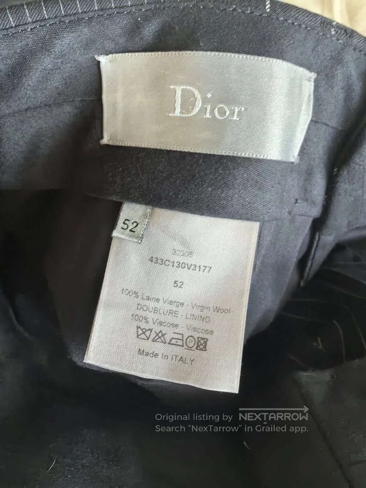Dior Dior Homme Kris van assche Joint Runway Trousers. Size US 36 / EU 52 - 7 Thumbnail