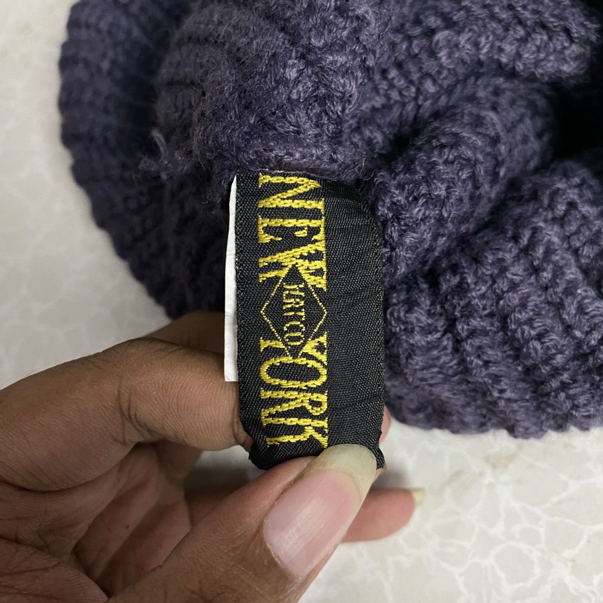 Japanese Brand × Vintage 2000s y2k new york hat.co beanie hats Size ONE SIZE - 4 Thumbnail