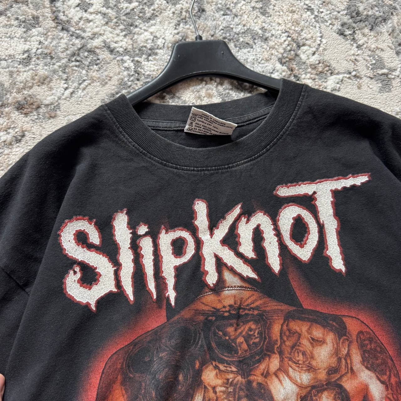 Band Tees Slipknot Vintage Rare All Over Punk T-shirt Size US XL / EU 56 / 4 - 5 Thumbnail