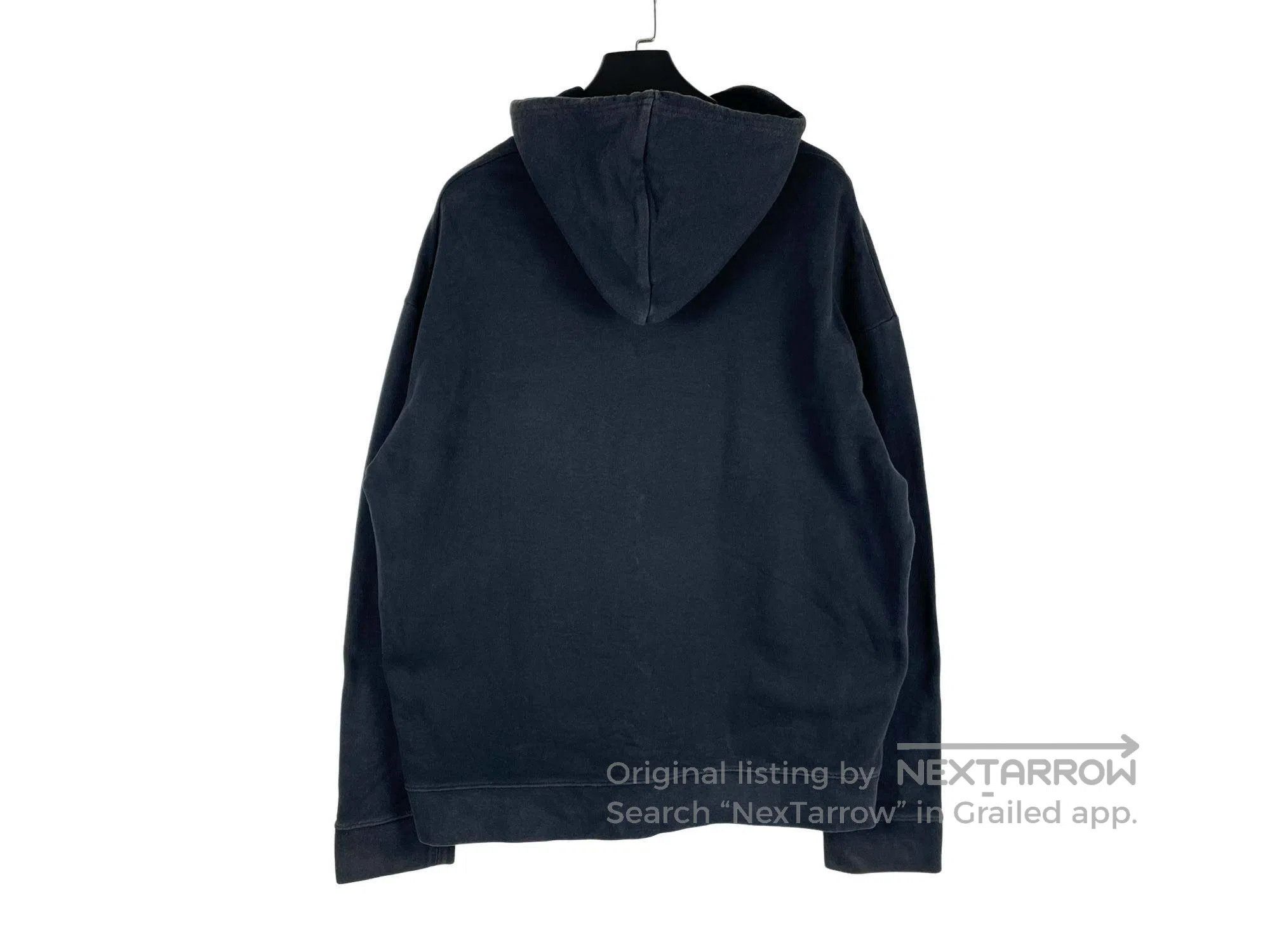 Raf Simons Raf Simons Black and Red Letter Hoodie Size US XL / EU 56 / 4 - 2 Thumbnail