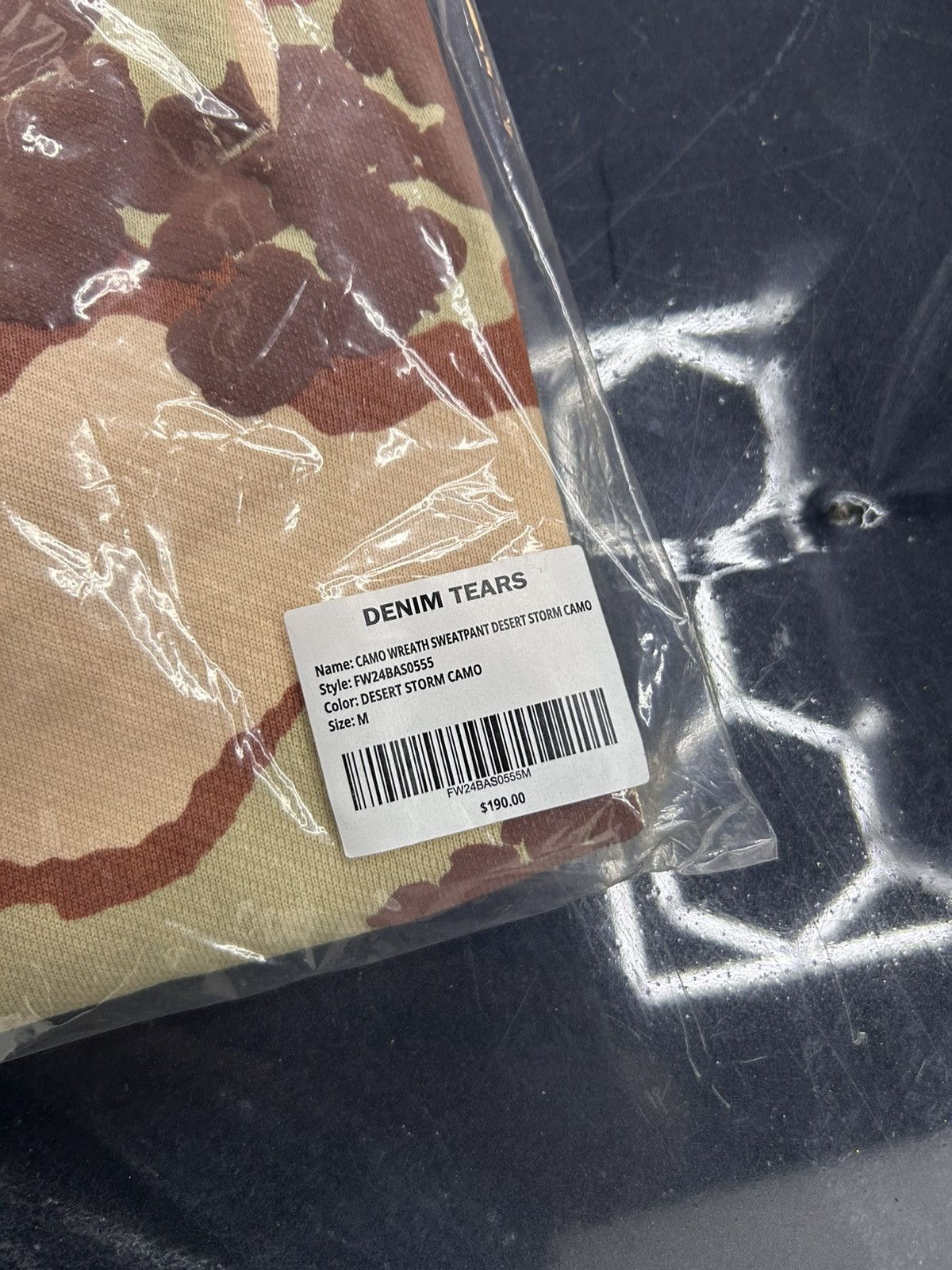 DENIM TEARS Denim Tears Tan Camo Cotton Wreath Sweatpants Size M Size US 32 / EU 48 - 12 Thumbnail