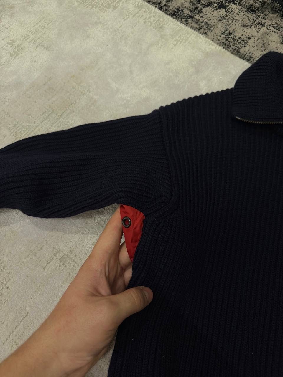 Prada Vintage Archive Prada zip sweater Japanese style Size US M / EU 48-50 / 2 - 2 Thumbnail