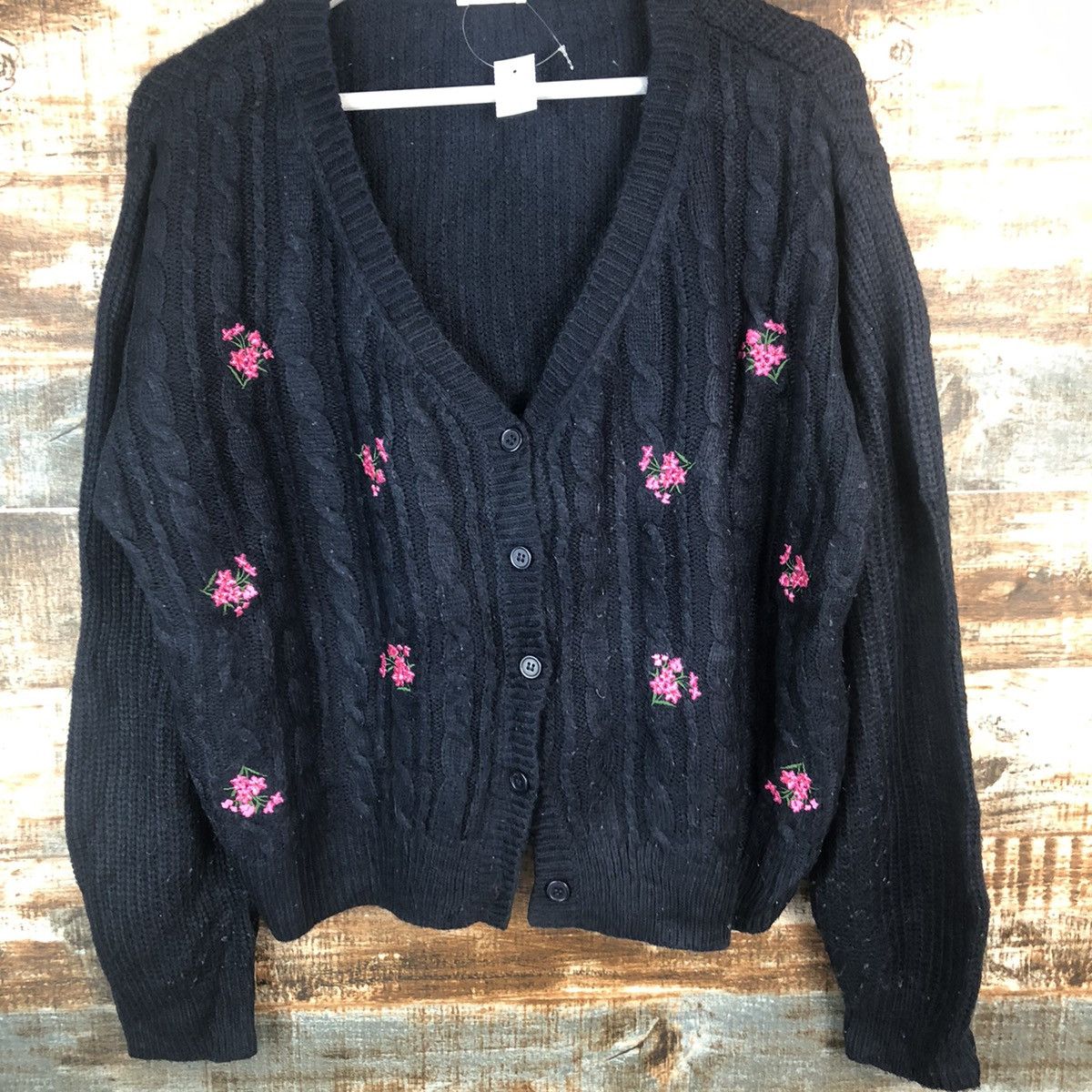 GU × Japanese Brand GU Dark Blue Cardigan Knitwear #A1458 Size M / US 6-8 / IT 42-44 - 6 Thumbnail