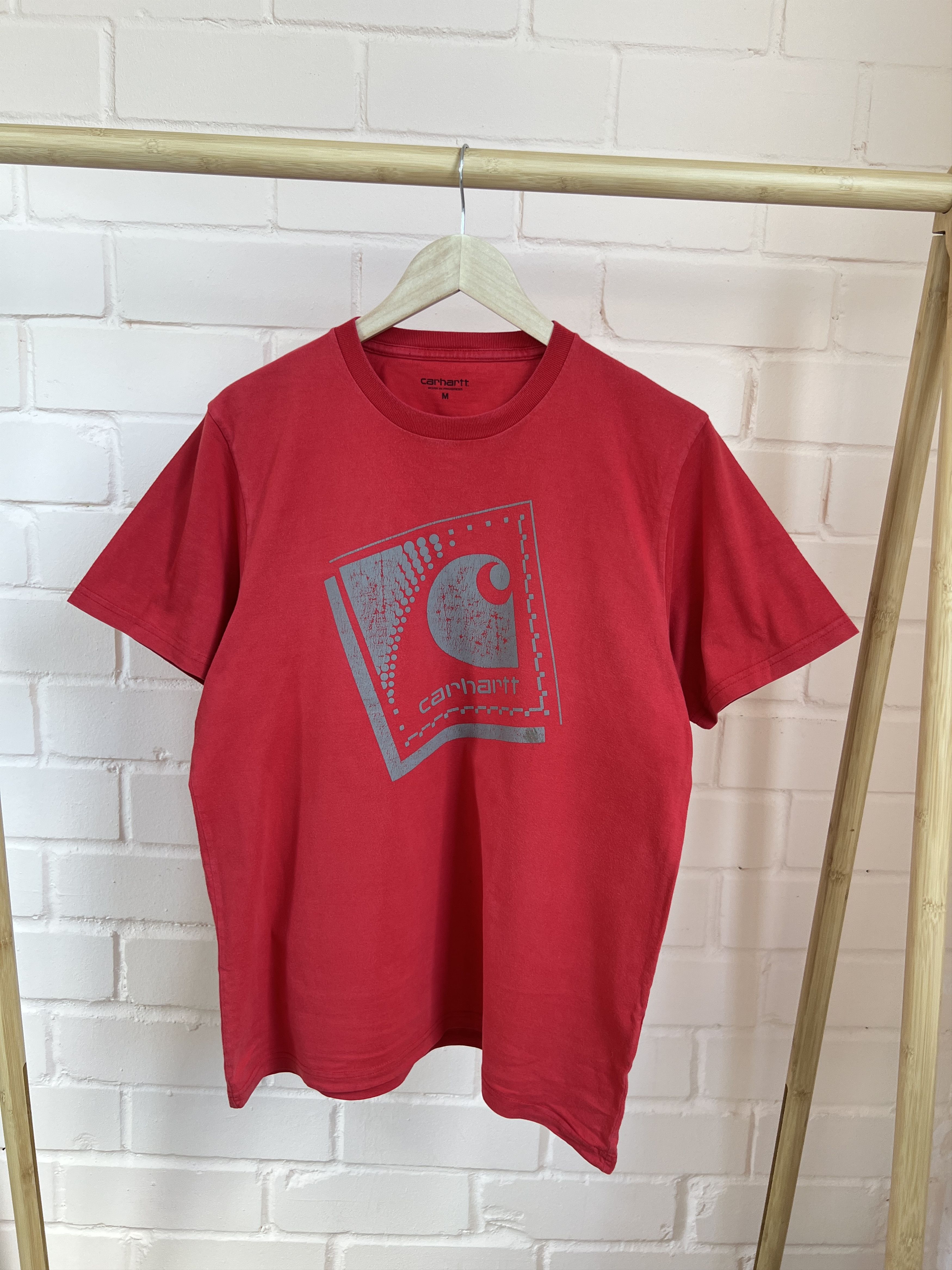 Carhartt Wip × Vintage Carhartt Wip Front Reflective Print Tee Size US M / EU 48-50 / 2 - 3 Thumbnail