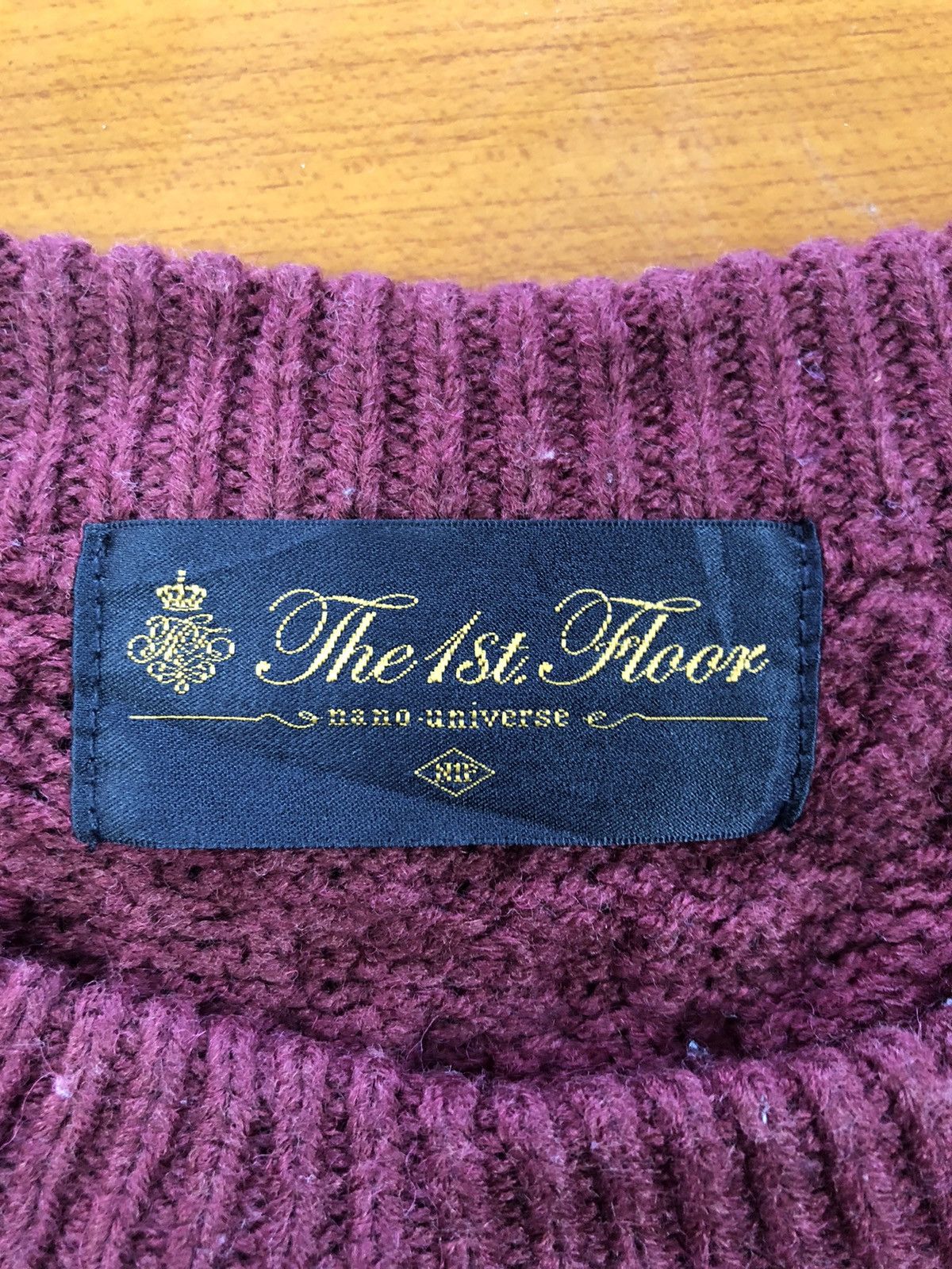 NANO universe Nano Universe Vintage Knit Sweater Size M / US 6-8 / IT 42-44 - 14 Thumbnail