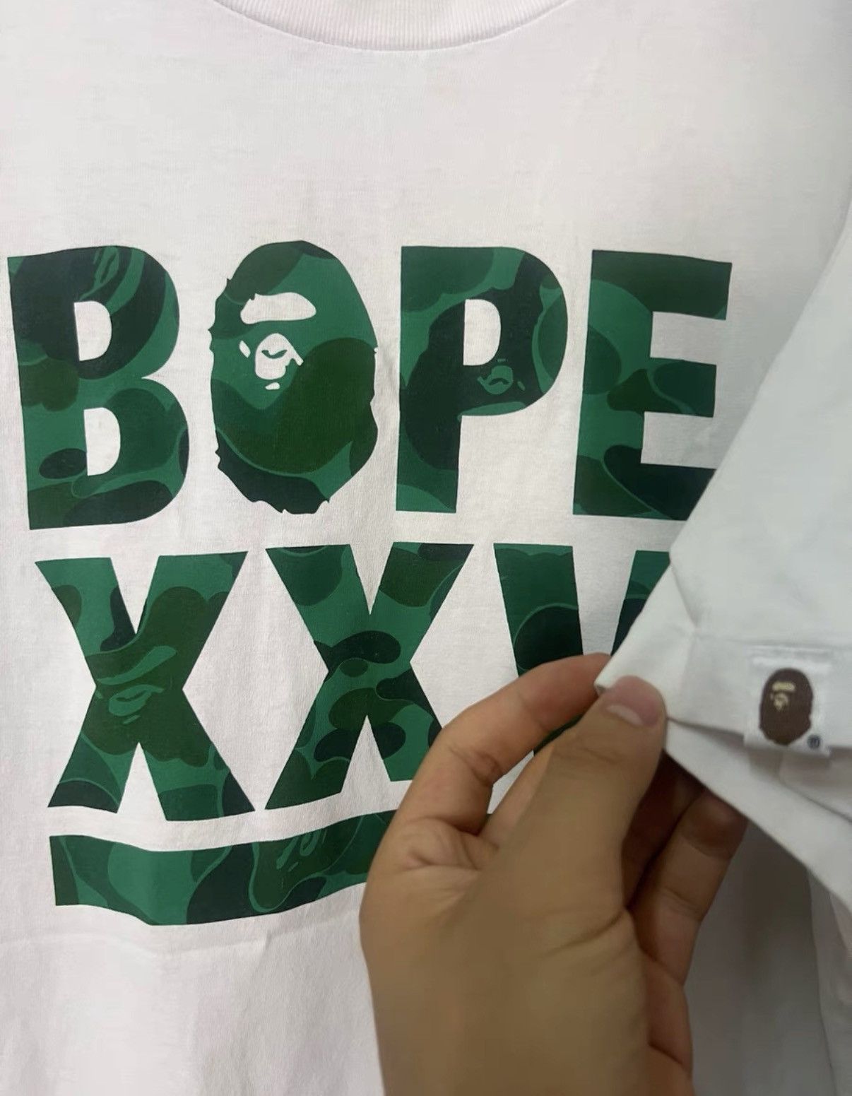 Bape BAPE OG Nigo Era, White Short Sleeve Size US XL / EU 56 / 4 - 3 Thumbnail