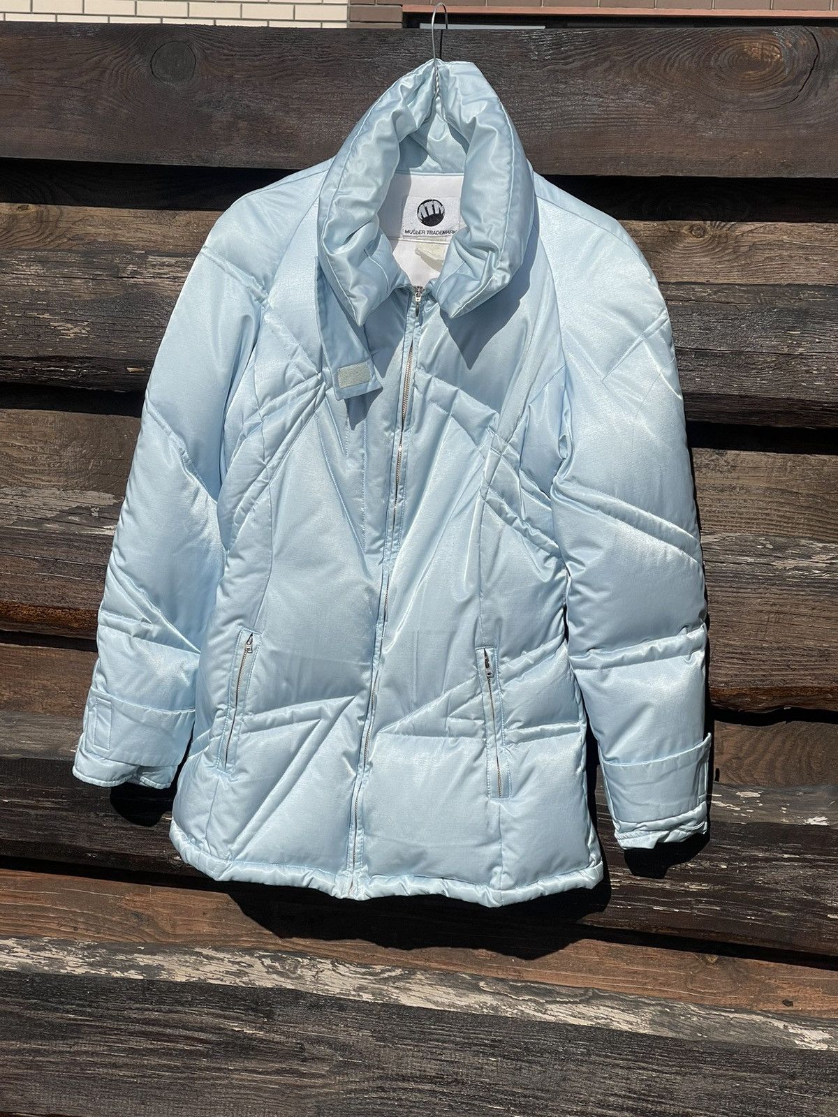 ジャケット・アウター OLD puff jkt skyblue OLD puff jkt skyblue
