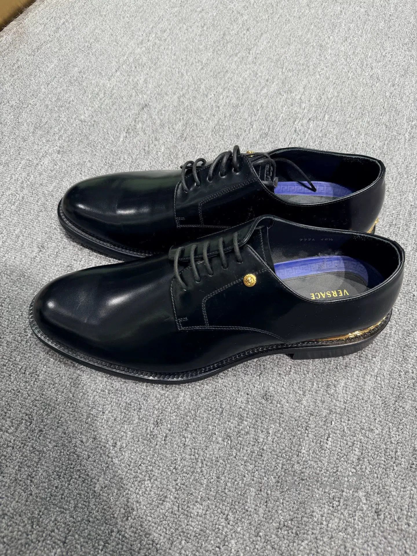 Versace Business Leather Display Shoes.