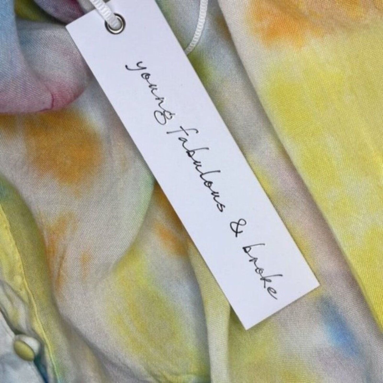 Young Fabulous & Broke Young Fabulous and Broke tie dye Blouse multi colored M Size M / US 6-8 / IT 42-44 - 4 Thumbnail
