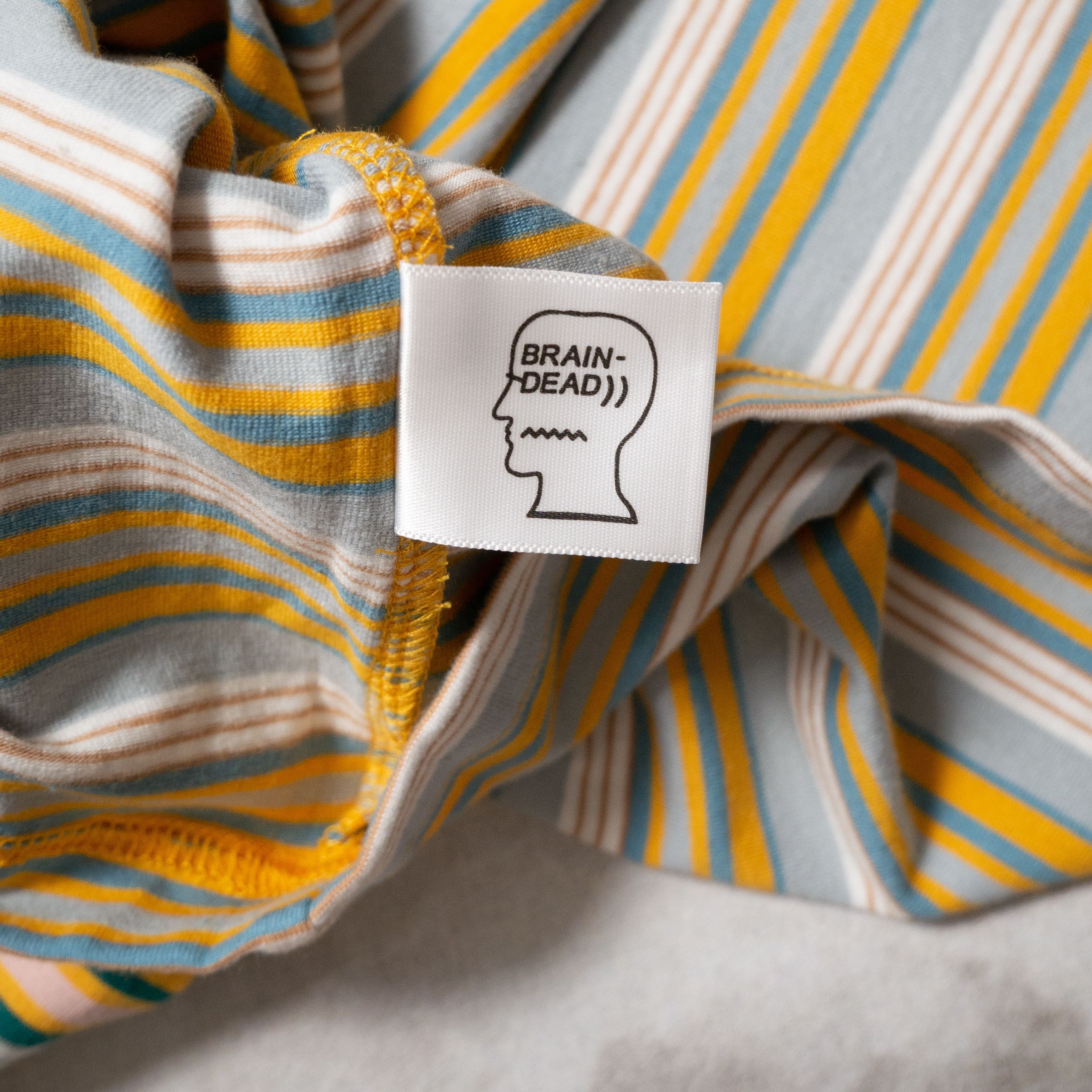 Brain Dead Brain Dead Striped 90s Long Sleeve Shirt New XL Size US XL / EU 56 / 4 - 5 Thumbnail