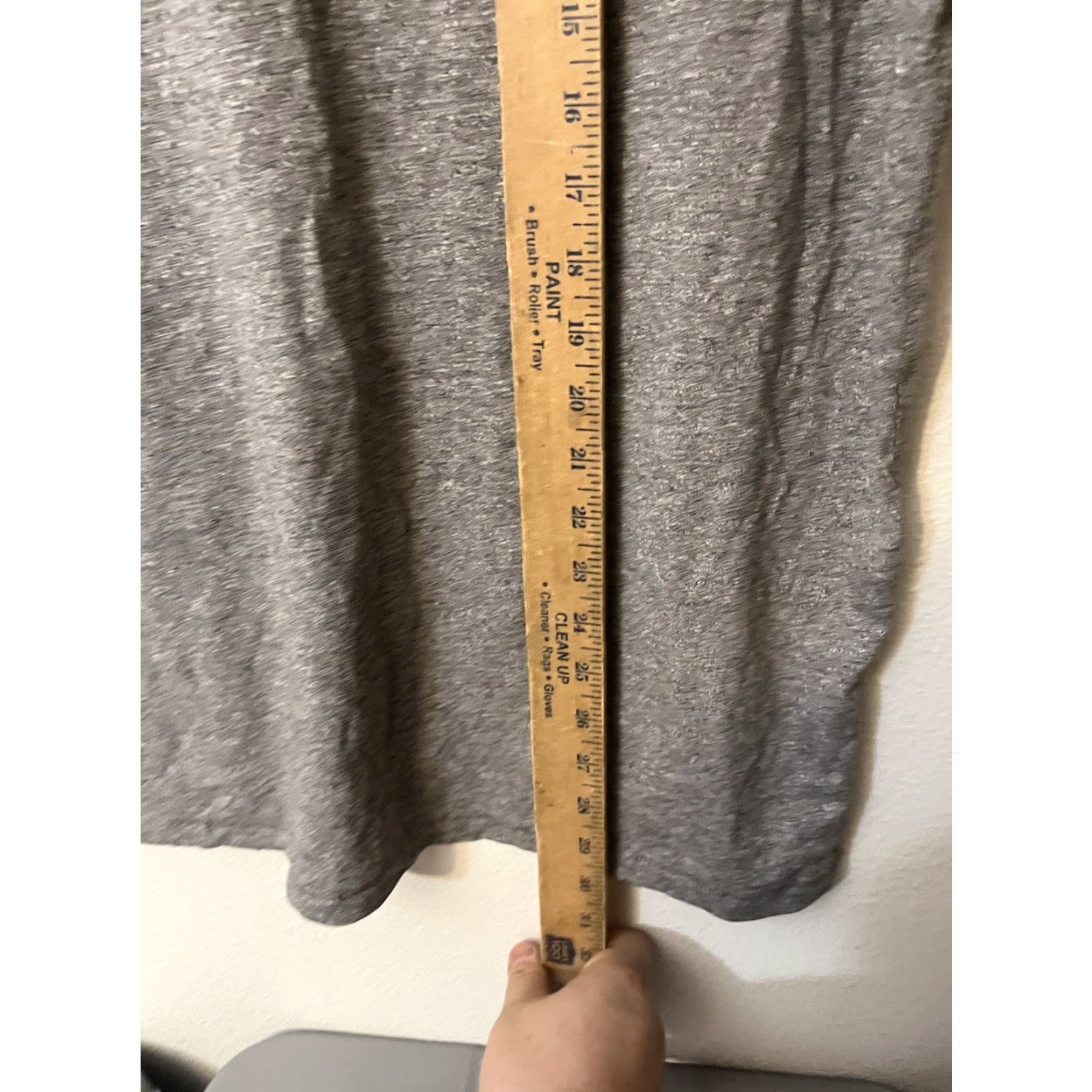 PD&C PD&C Men’s XL T-Shirt Henley Heather Gray Solid Short Sleeve Regular Fit Cotton Jersey Size US XL / EU 56 / 4 - 4 Thumbnail