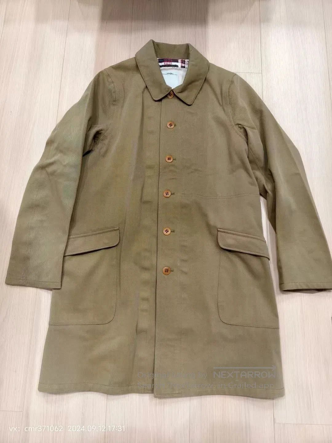 Visvim VISVIM 16SS ELLIPSIS SOUTIEN COAT. Size US S / EU 44-46 / 1 - 1 Thumbnail