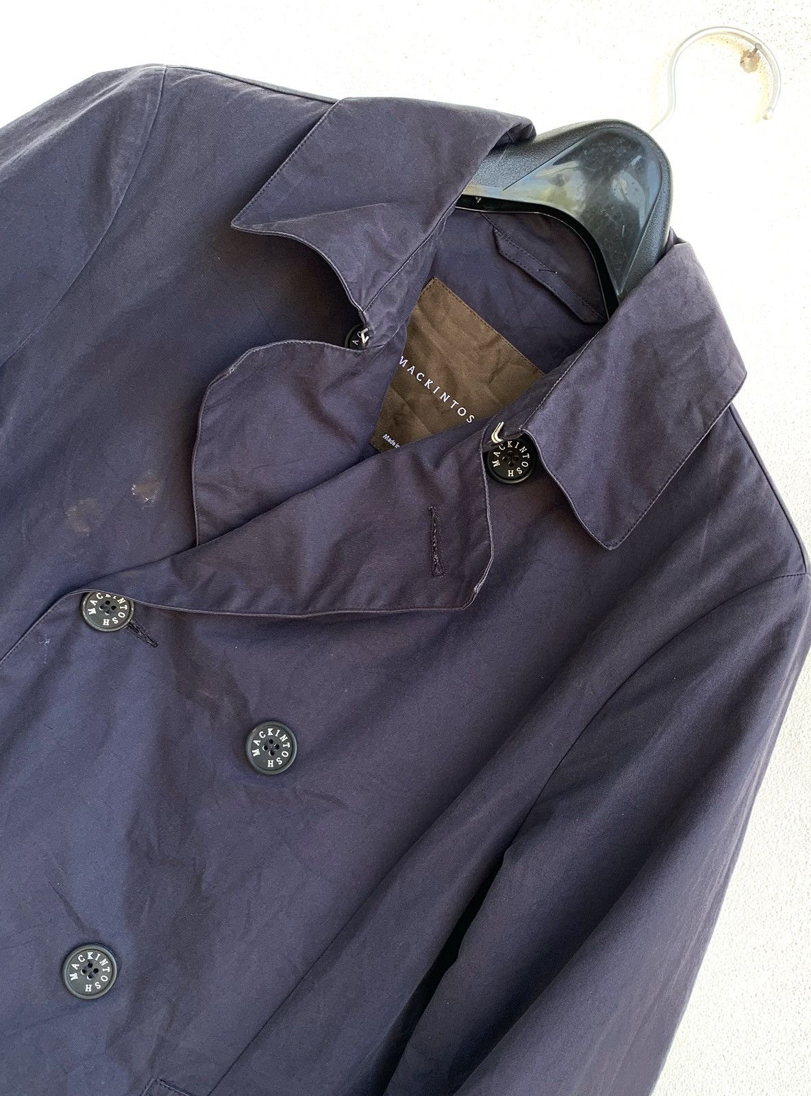 Mackintosh × Vintage Vintage MACKINTOSH Ventile buttons Ups Light Jacket Size XS / US 0-2 / IT 36-38 - 3 Thumbnail