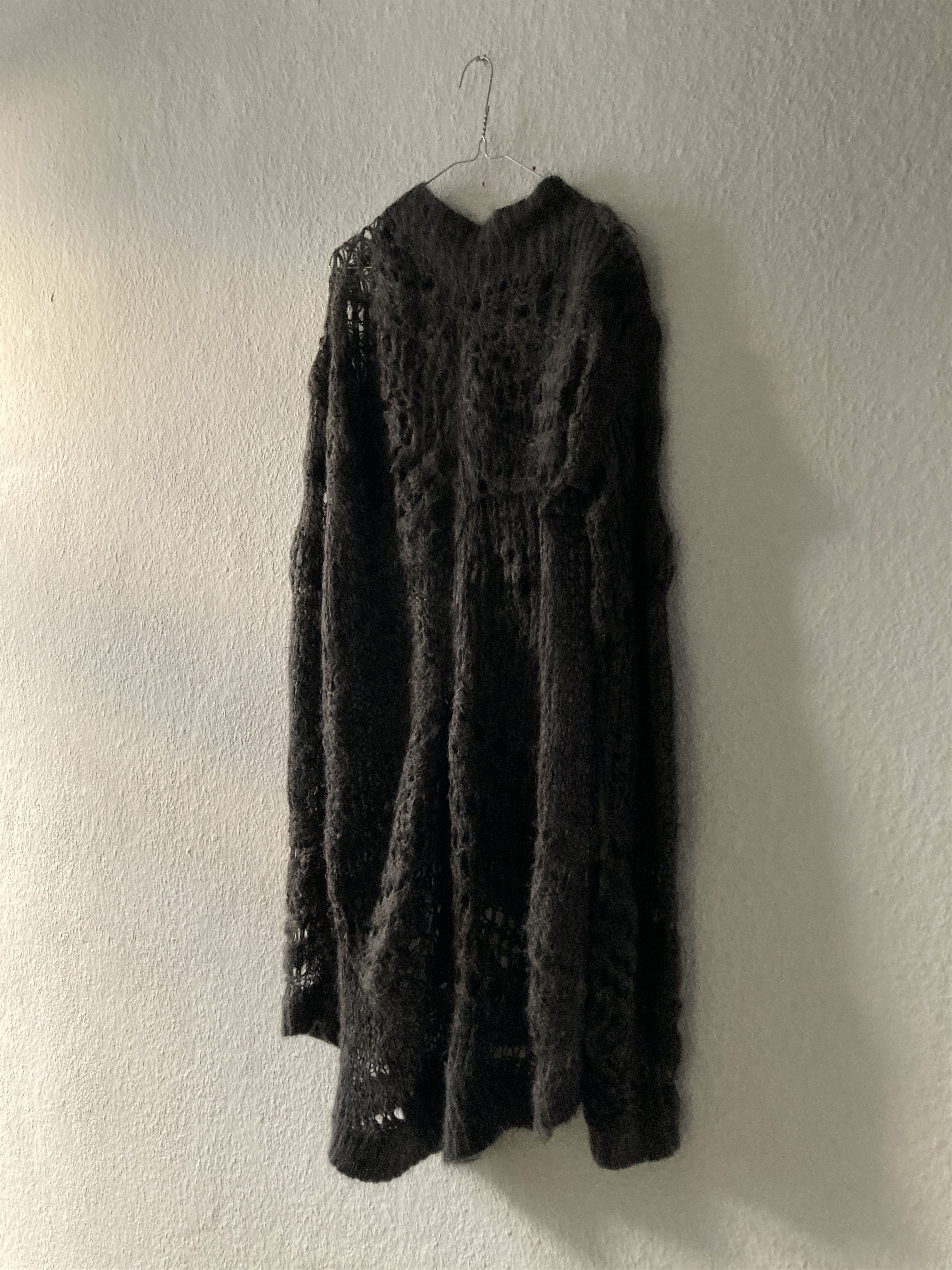 Rick Owens F/W 14 "MOODY" Sample Mohair & Silk Psycho Knit Rick Owens Size US M / EU 48-50 / 2 - 2 Thumbnail