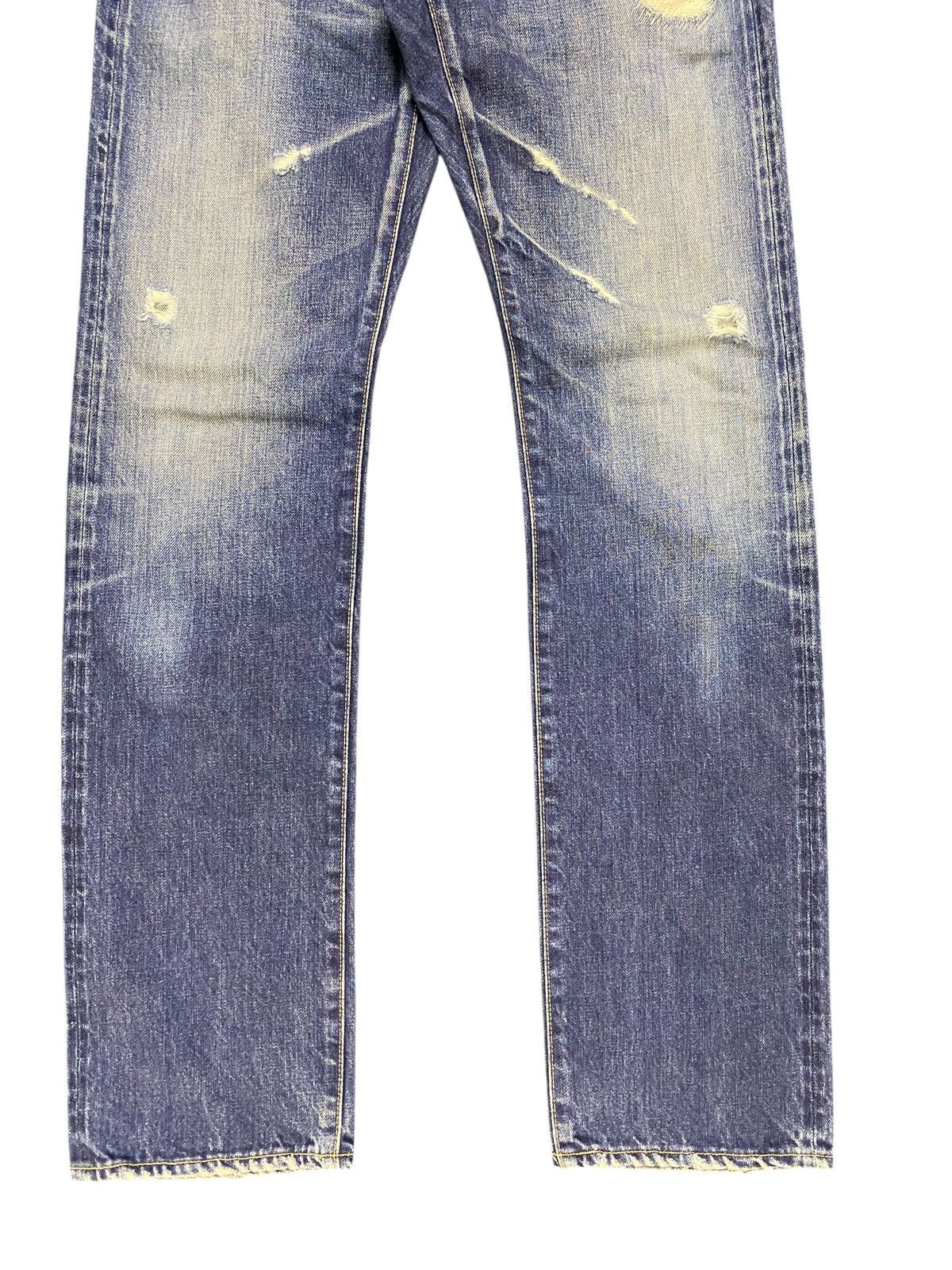 Hysteric Glamour Hysteric Glamour Distressed Stud Denim Size US 30 / EU 46 - 4 Thumbnail