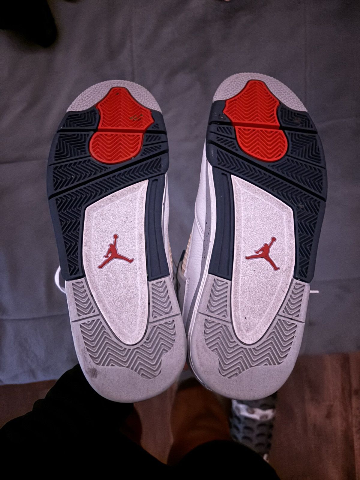 Jordan Brand × Nike Retro Jordan 4 - Midnight Navy Size US 10.5 / EU 43-44 - 5 Thumbnail