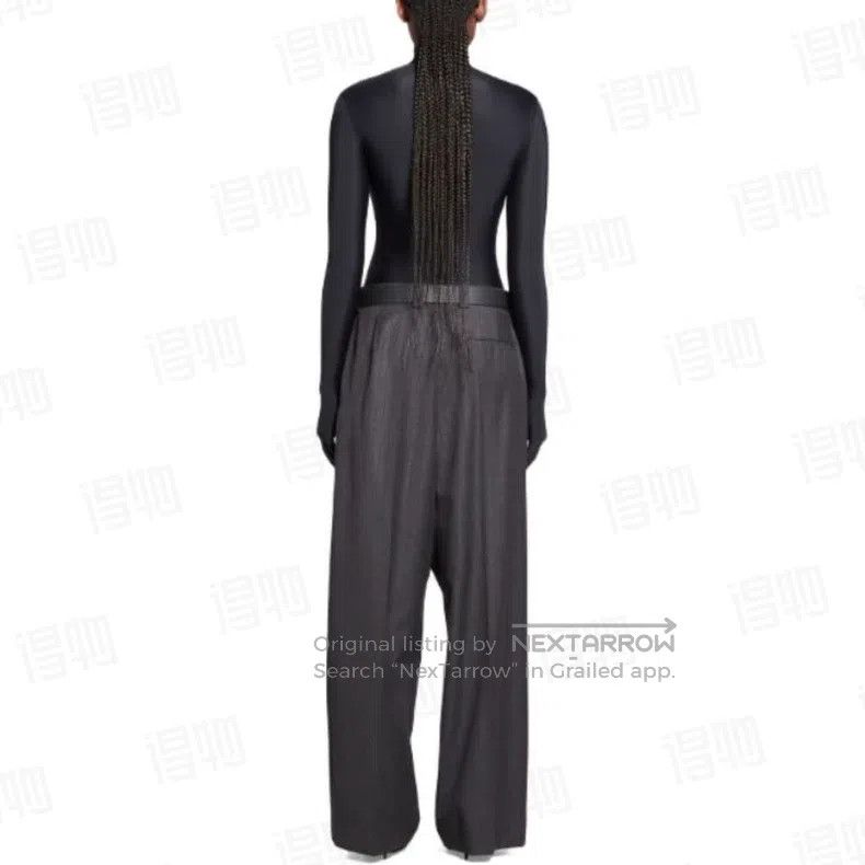Balenciaga Balenciaga size S Striped Mid Waist Zipper Casual Pants Size US 27 - 8 Thumbnail