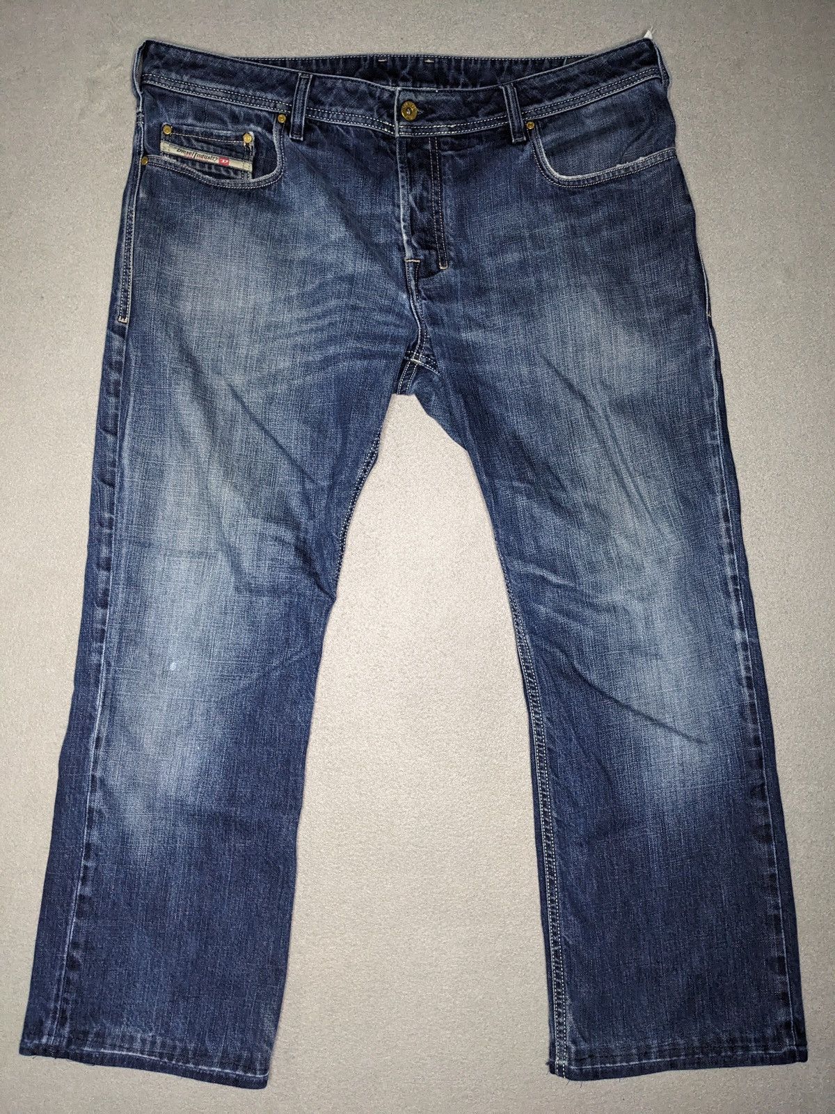Diesel VTG Diesel Zatiny Denim 38x28 Bootcut Flare Jeans Size US 38 / EU 54 - 2 Thumbnail