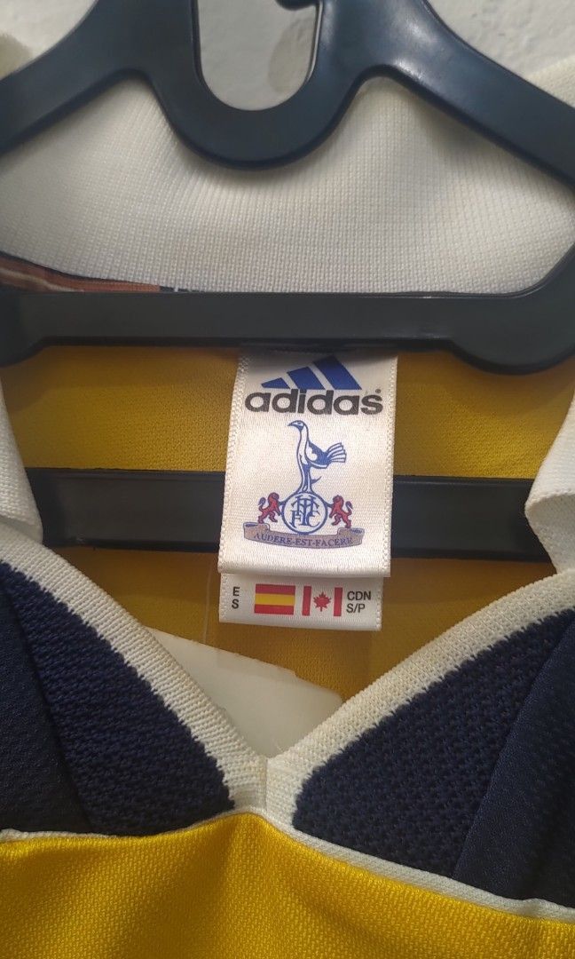 Adidas × Vintage Tottenham Hotspur Spurs 1999 2000 Away Jersey Adidas Vintage Size US S / EU 44-46 / 1 - 5 Thumbnail