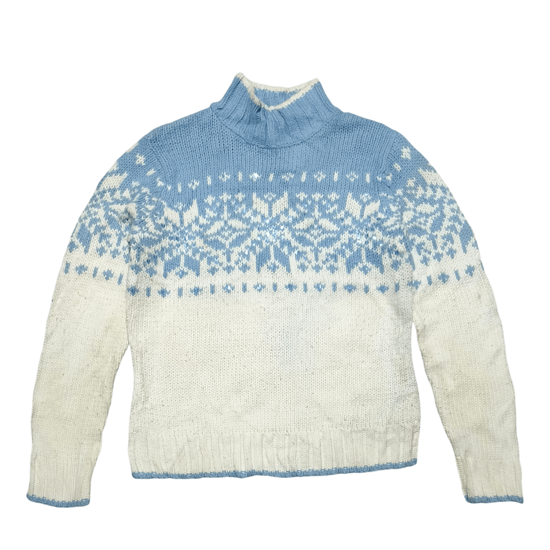 St. Johns Bay Vintage STJOHNSBAY Women's Ethnic Knit Acrylic Sweater Size M / US 6-8 / IT 42-44 - 2 Thumbnail
