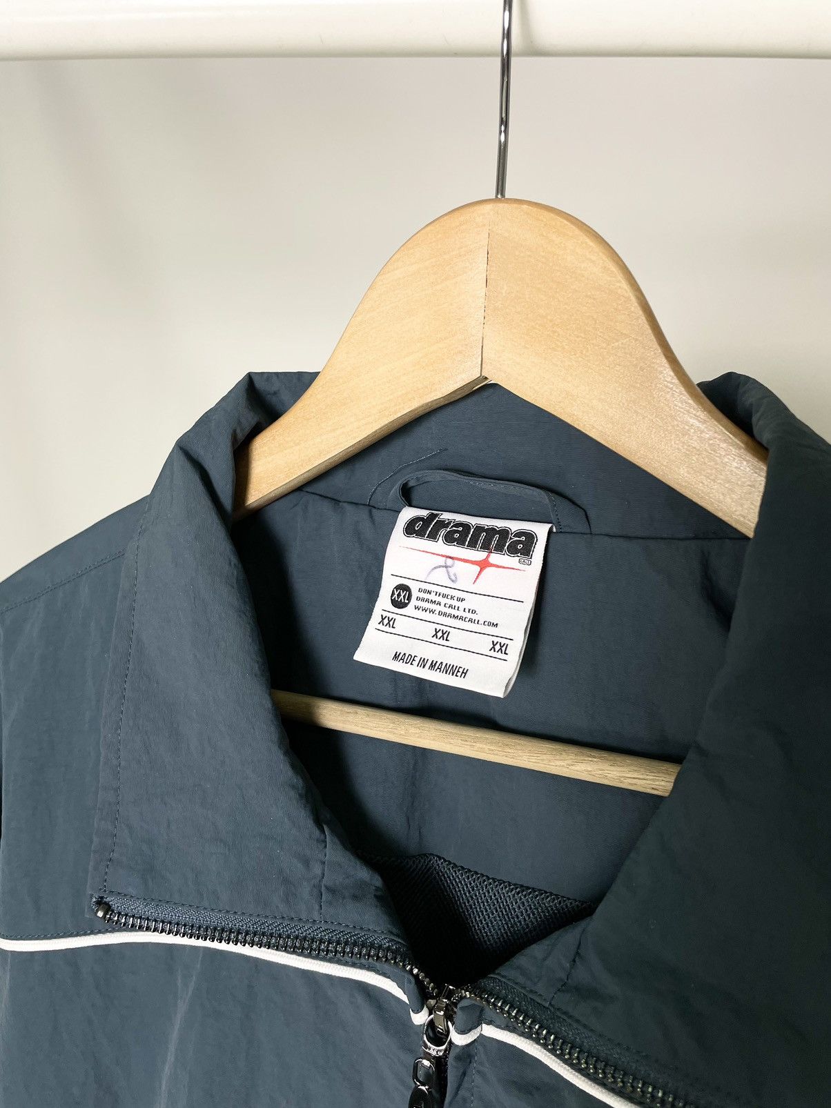 Other DRAMA CALL ⭐️ nylon track supreme light blue light jacket Size US XXL / EU 58 / 5 - 5 Thumbnail