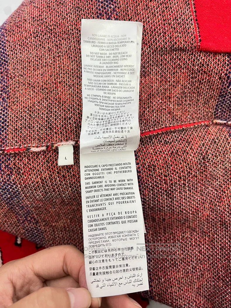 Gucci Gucci Red Piglet Sweater Cardigan coat Size L / US 10 / IT 46 - 7 Thumbnail