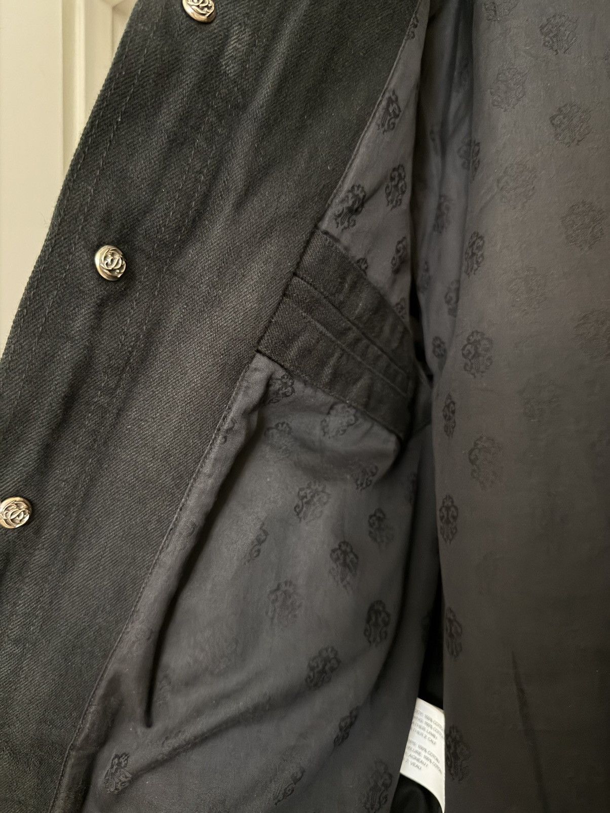 Chrome Hearts Western Denim Jacket w/ Floral Cross Size US S / EU 44-46 / 1 - 9 Thumbnail