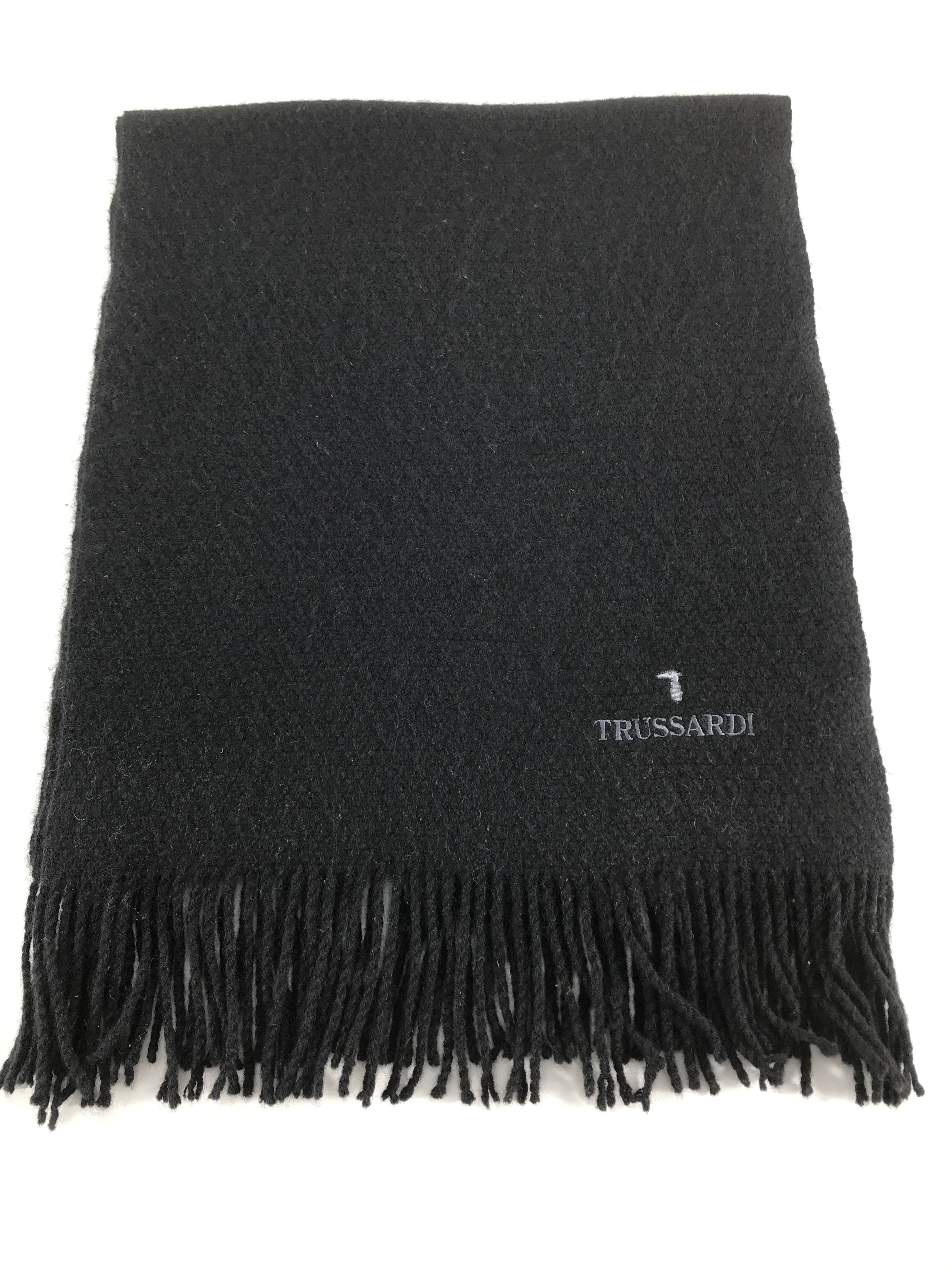 Trussardi Trussardi Wool Scarf Muffler Neck Wrap V223 Size ONE SIZE - 2 Thumbnail