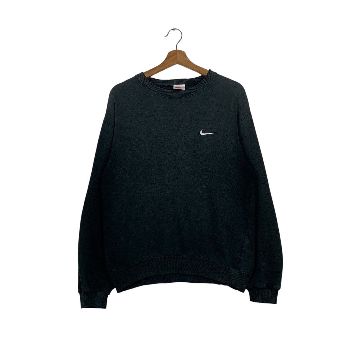 Nike NIKE Embroidery Small Swoosh Logo Sweatshirt #1629-C73 Size US S / EU 44-46 / 1 - 1 Thumbnail