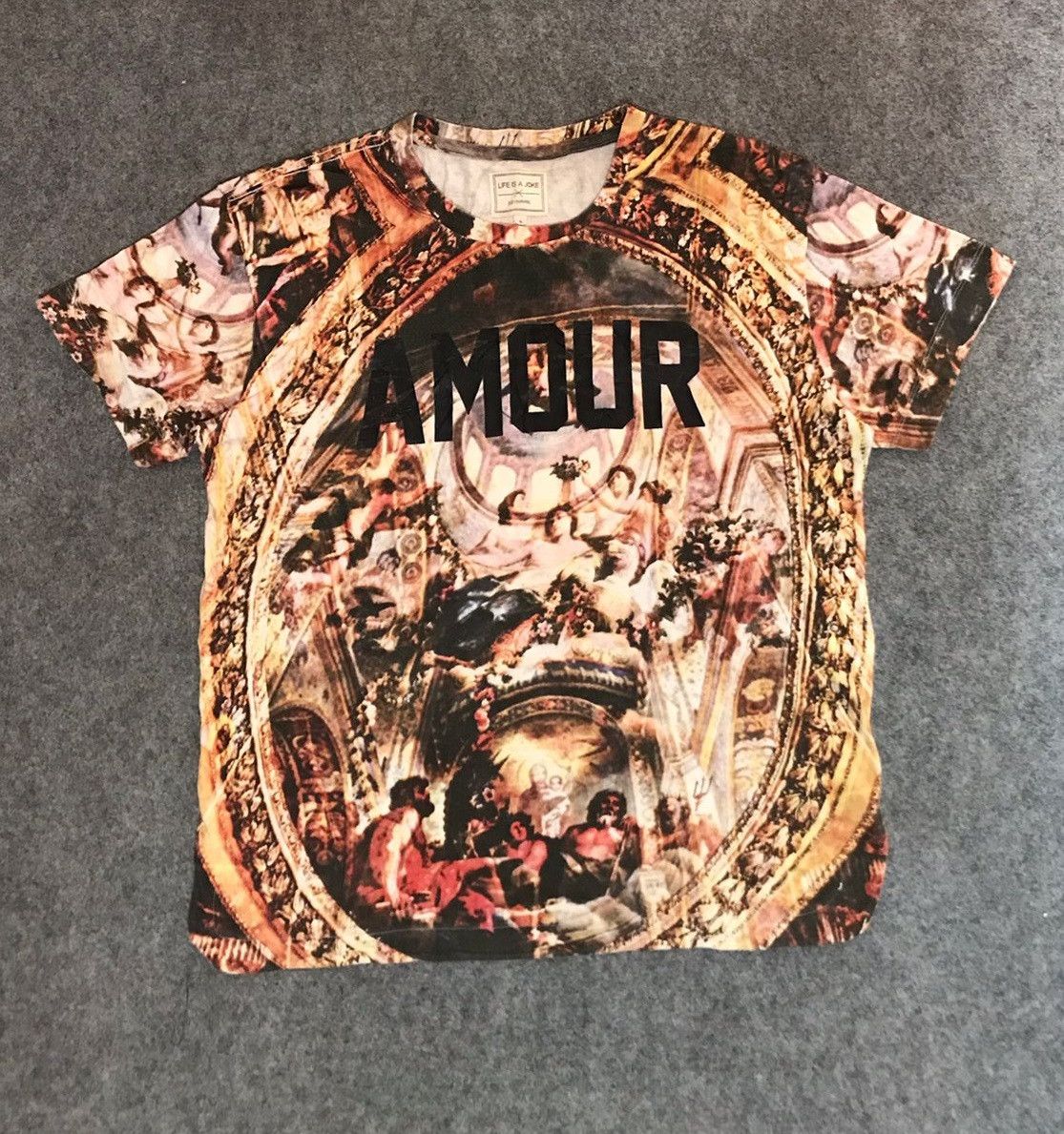 Eleven Paris TSHIRT ELEVENPARIS AMOUR MOVIE FULL PRINT VINTAGE Size US XL / EU 56 / 4 - 1 Thumbnail