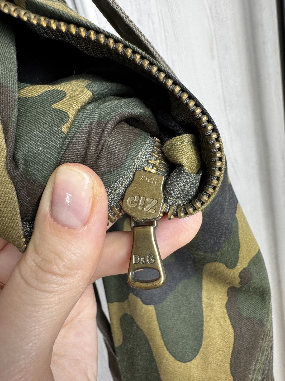 Dolce & Gabbana Dolce & Gabbana Vintage AW03 Strap Camo Pants Rare Size 26" / US 2 / IT 38 - 10 Thumbnail