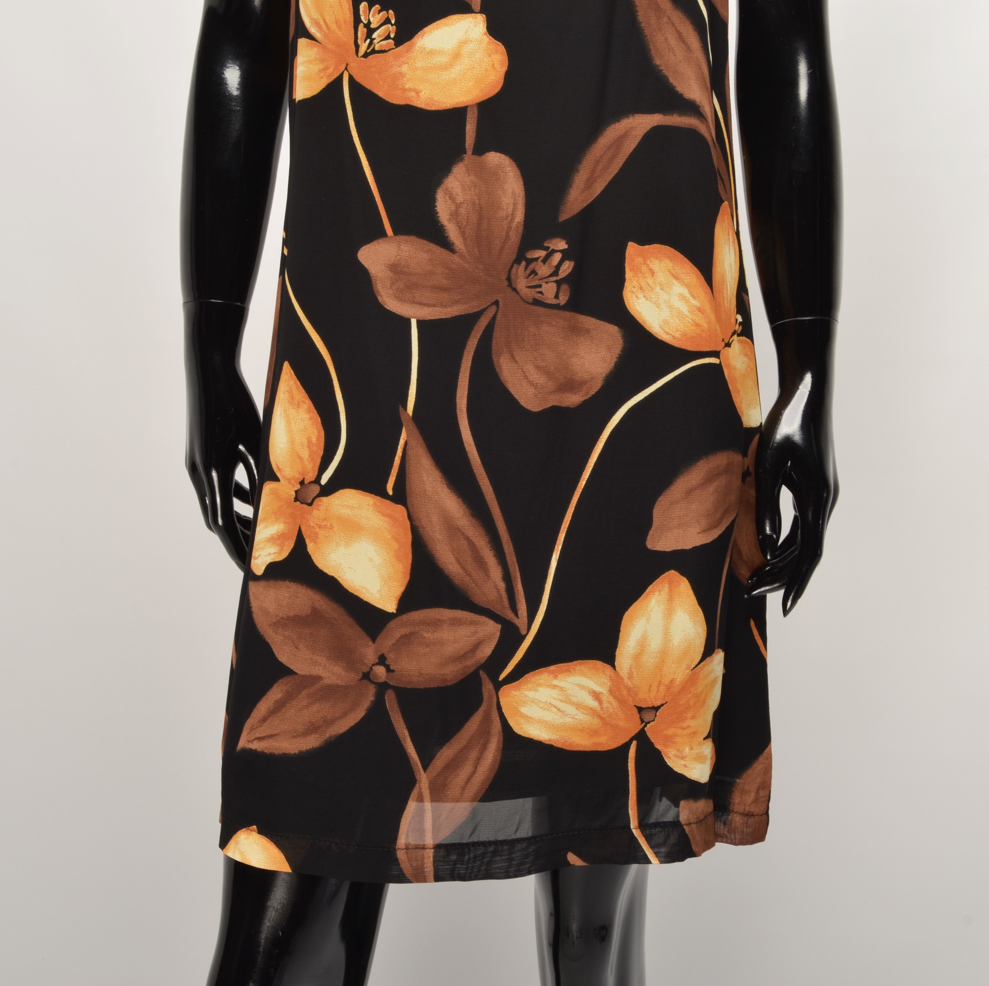 Vintage Vintage Y2K Sinequanone Paris Flora Print Dress Size S / US 4 / IT 40 - 3 Thumbnail