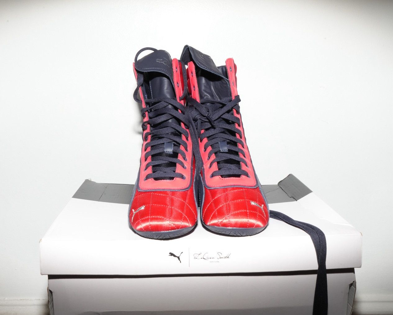 LaQuan Smith × Puma LaQuan Smith x Puma Mid Speedcat Size US 10 / IT 40 - 8 Thumbnail