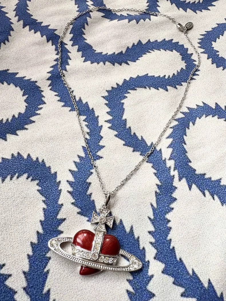Vivienne Westwood Vivienne Westwood Valentine's Day Limited Red Big Heart Ne Size ONE SIZE - 2 Thumbnail